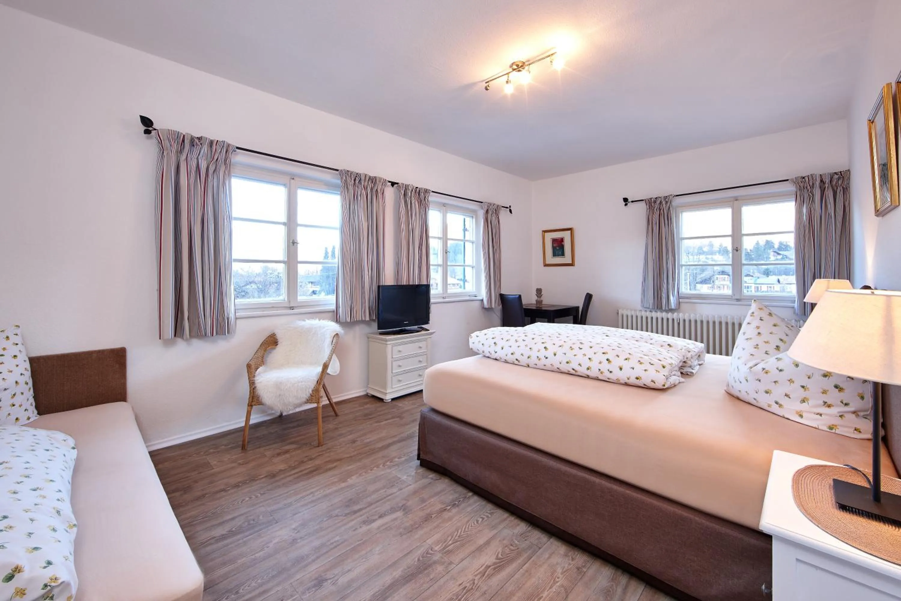 Bedroom, Bed in Olympia Haus