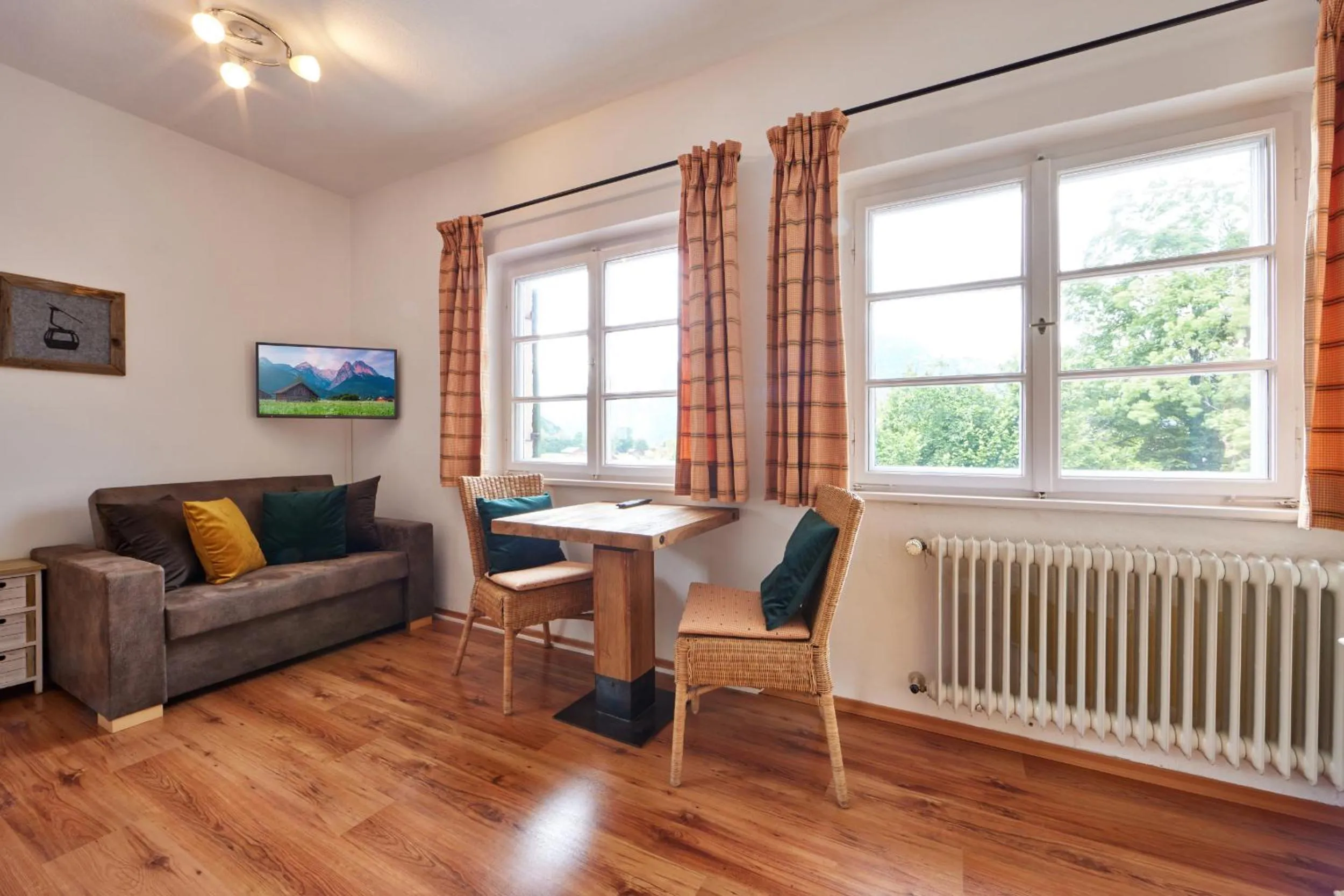 Seating area in Olympia Haus