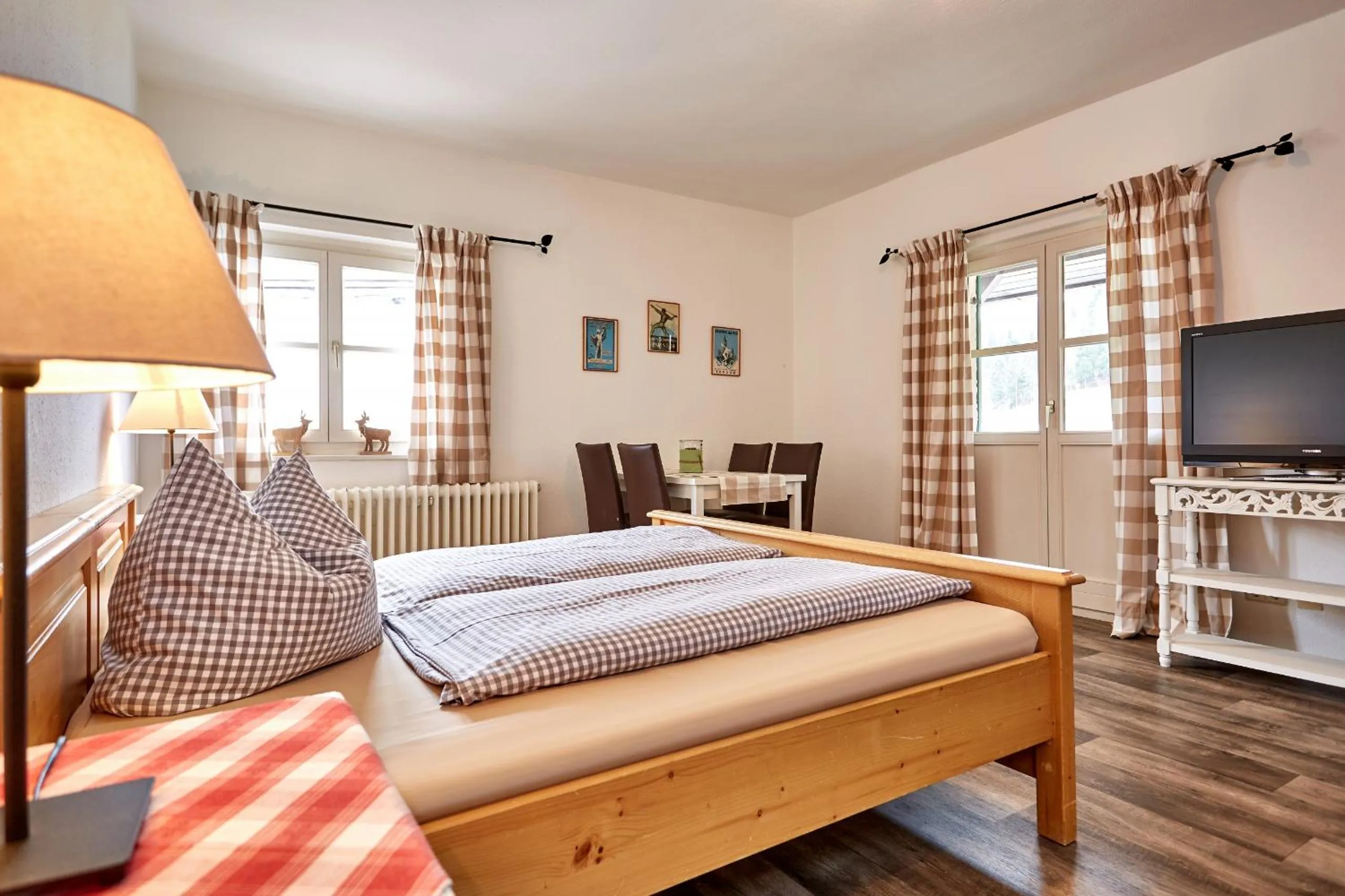 Decorative detail, Bed in Olympia Haus