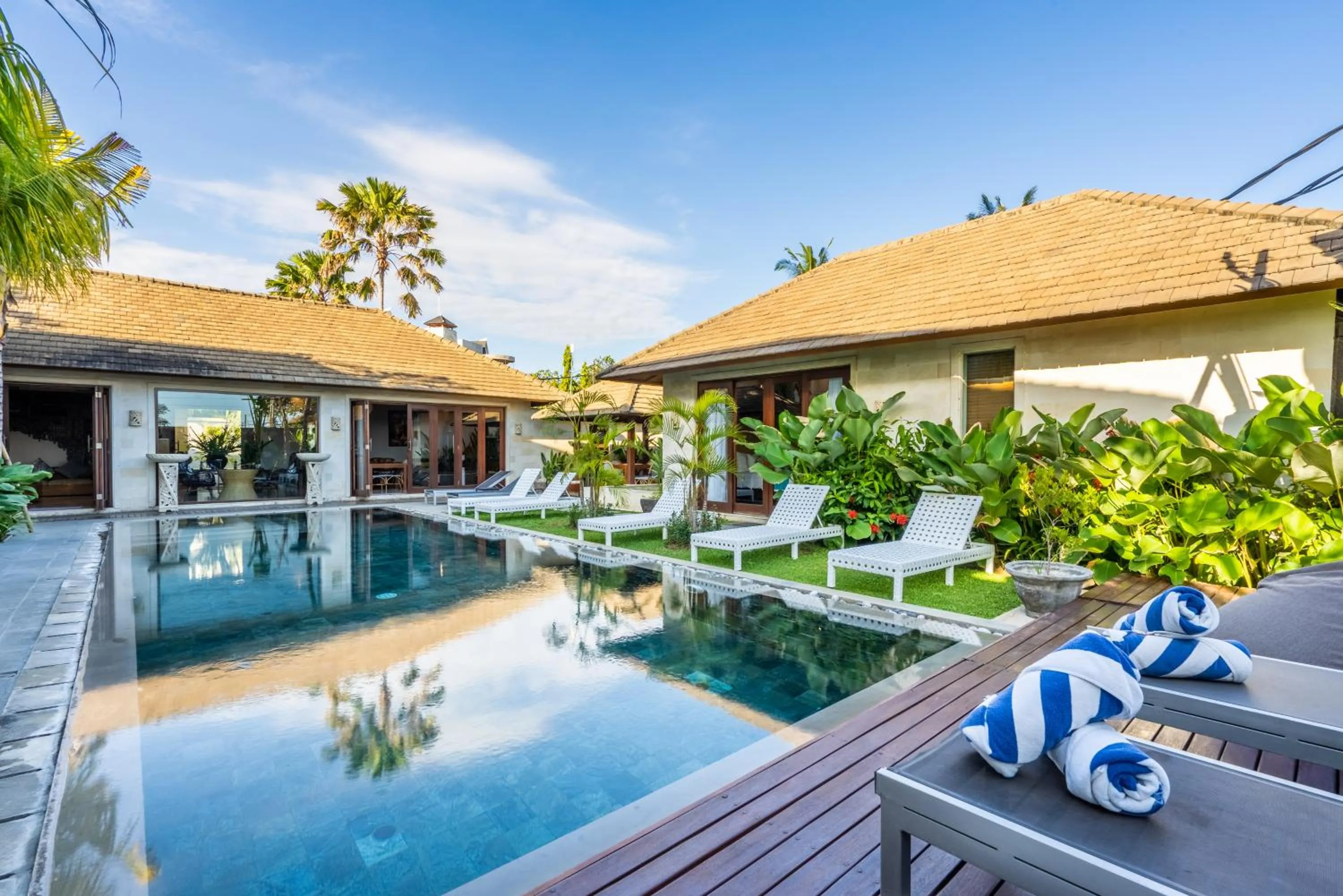 Garden in The Akasha Seminyak Bali Luxury Villas