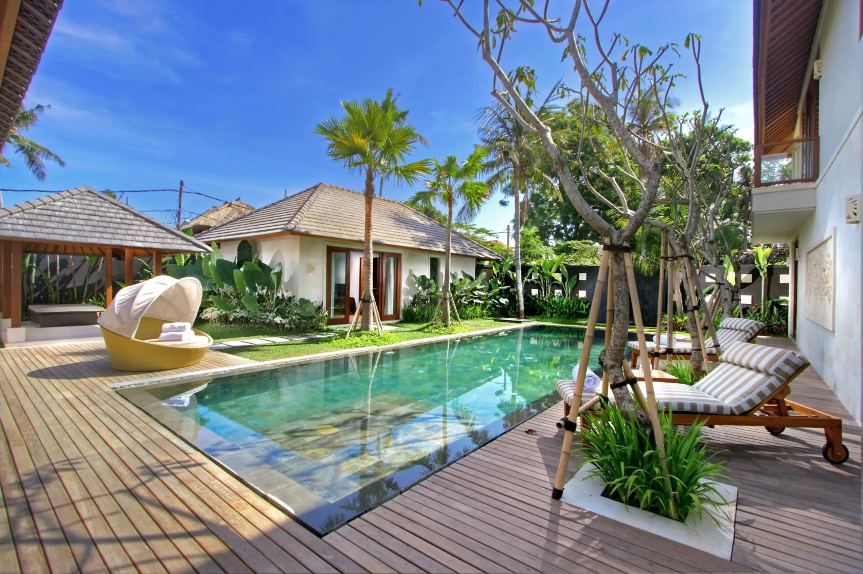 Facade/entrance in The Akasha Seminyak Bali Luxury Villas Facade/entrance in The Akasha Seminyak Bali Luxury Villas