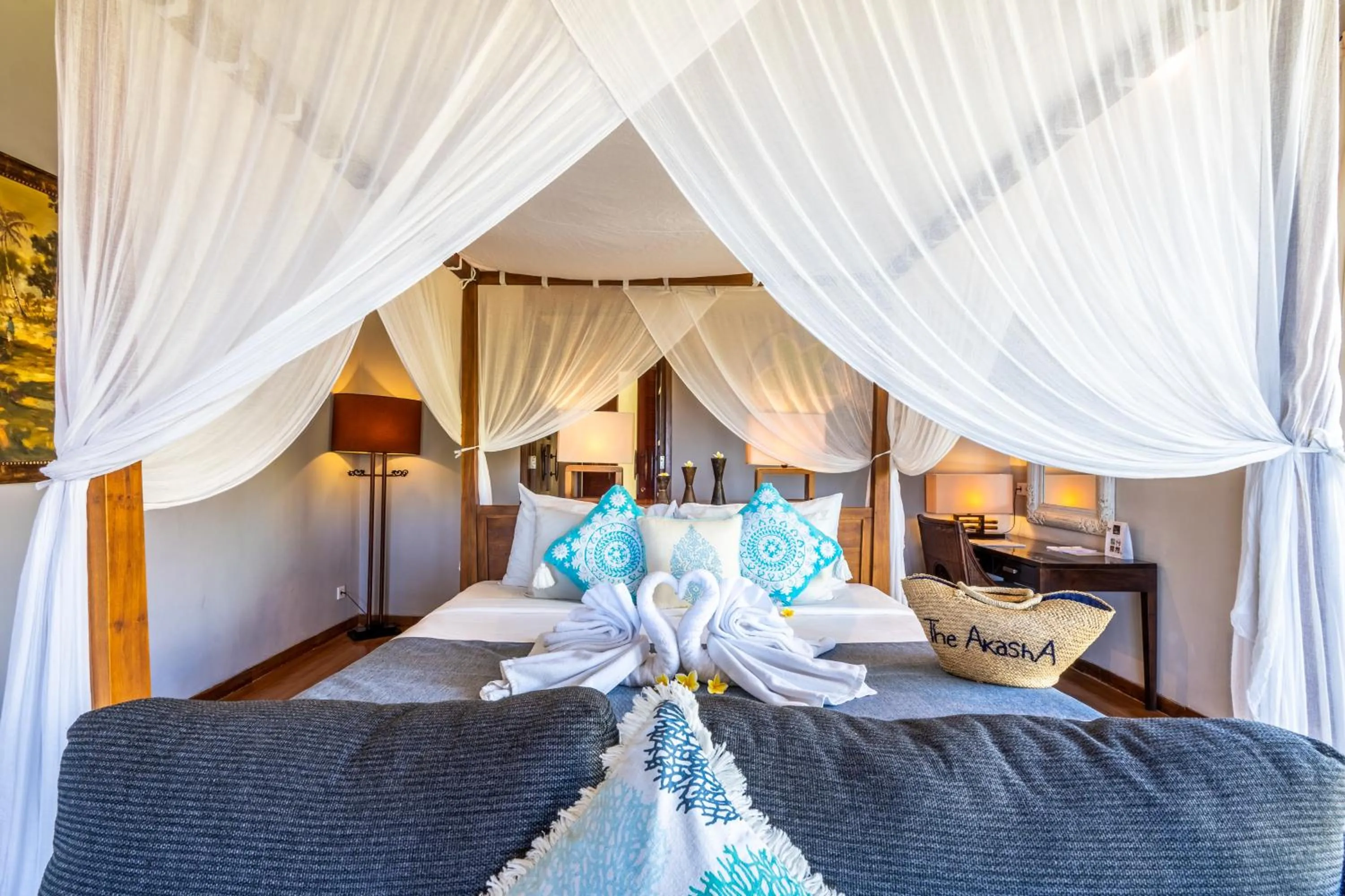 Bed in The Akasha Seminyak Bali Luxury Villas
