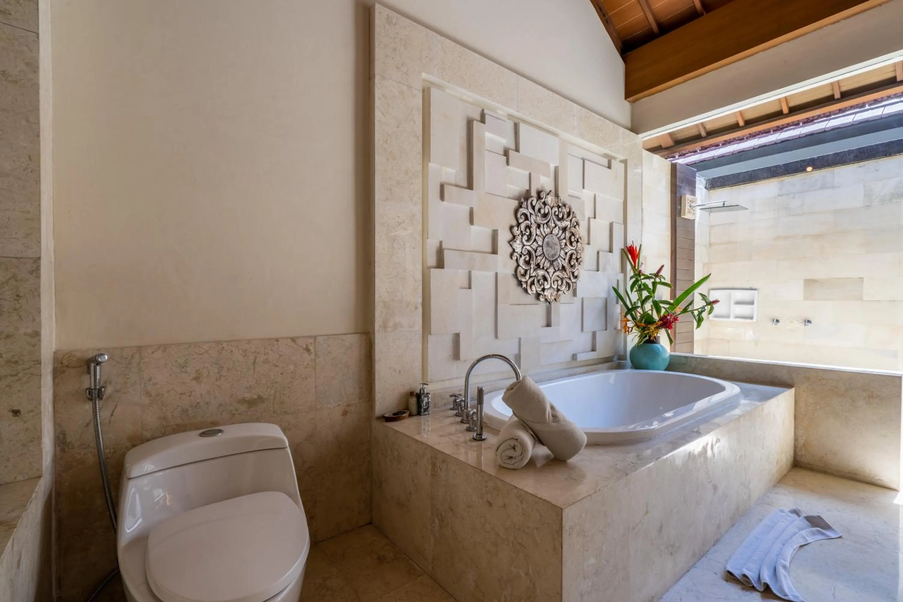 Bathroom in The Akasha Seminyak Bali Luxury Villas