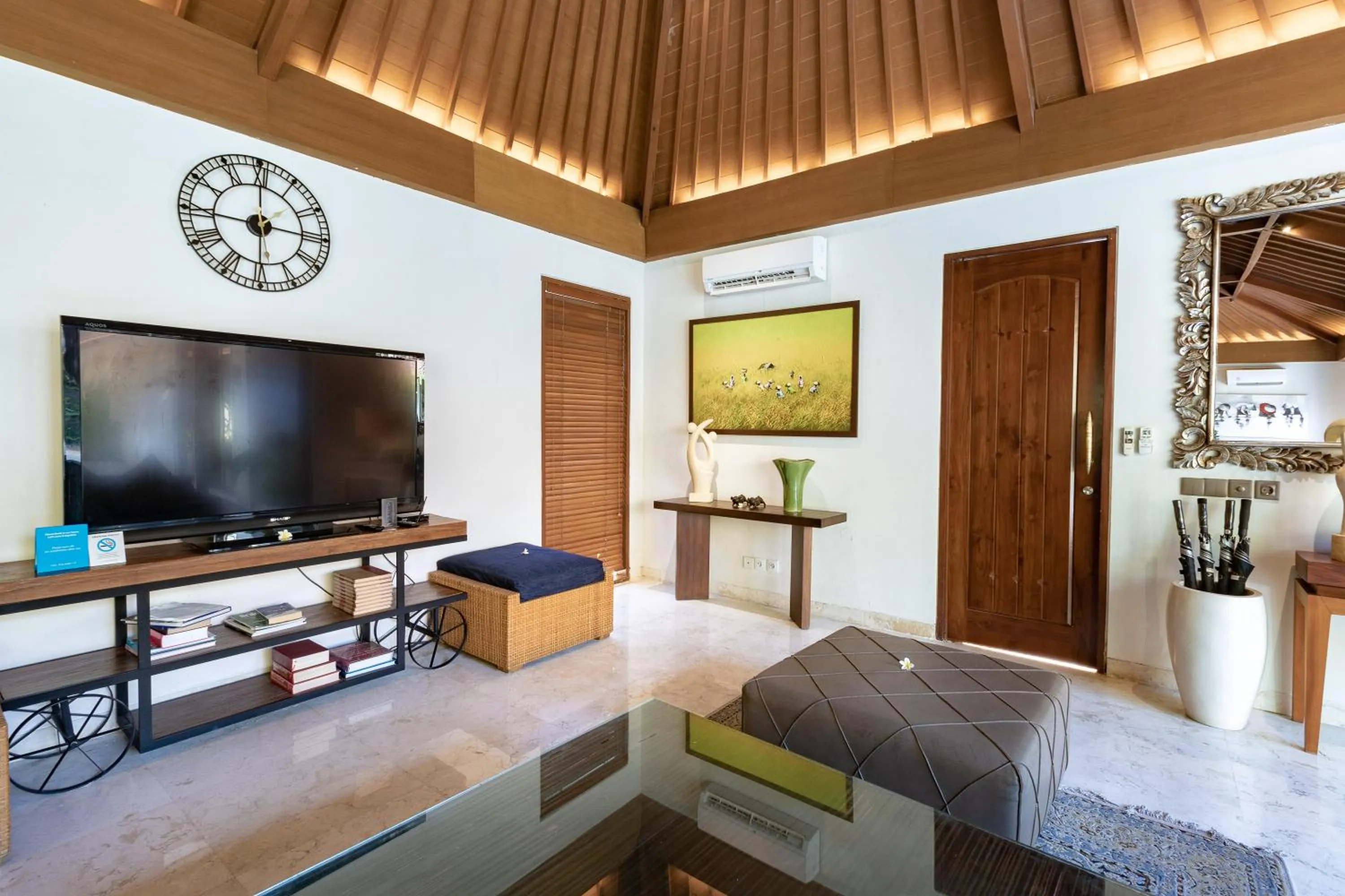 TV and multimedia, Bed in The Akasha Seminyak Bali Luxury Villas