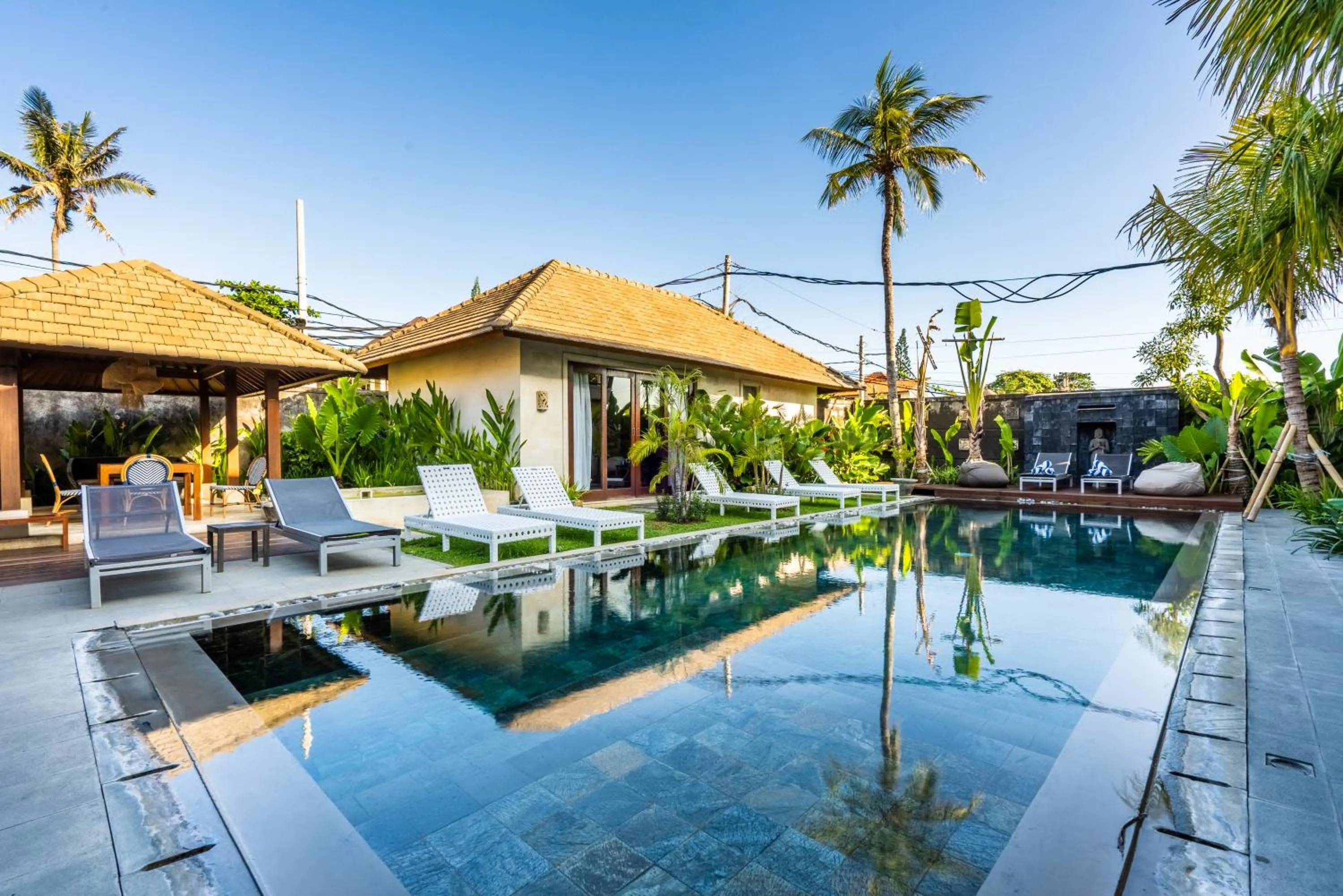 Garden in The Akasha Seminyak Bali Luxury Villas