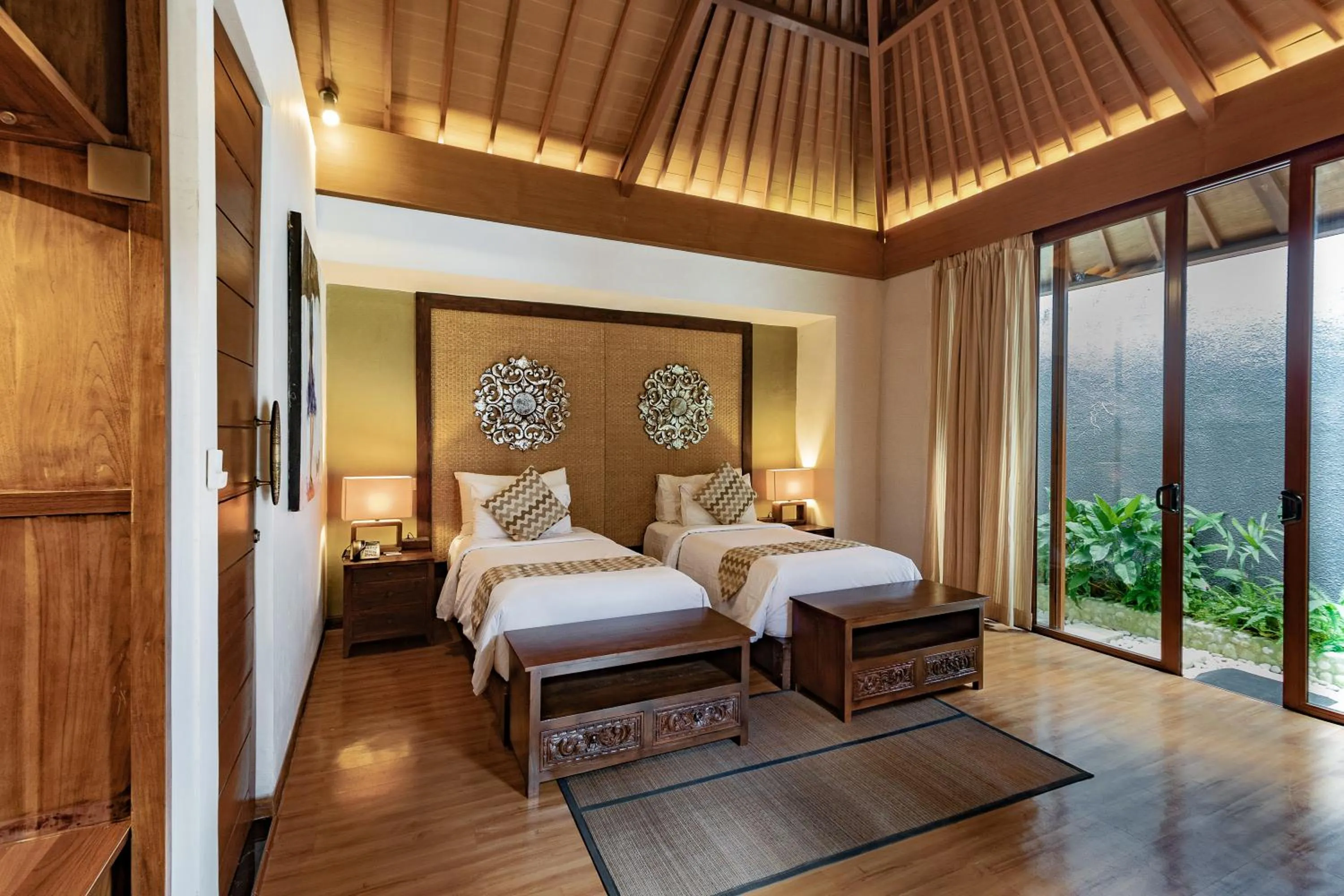 Bed in The Akasha Seminyak Bali Luxury Villas