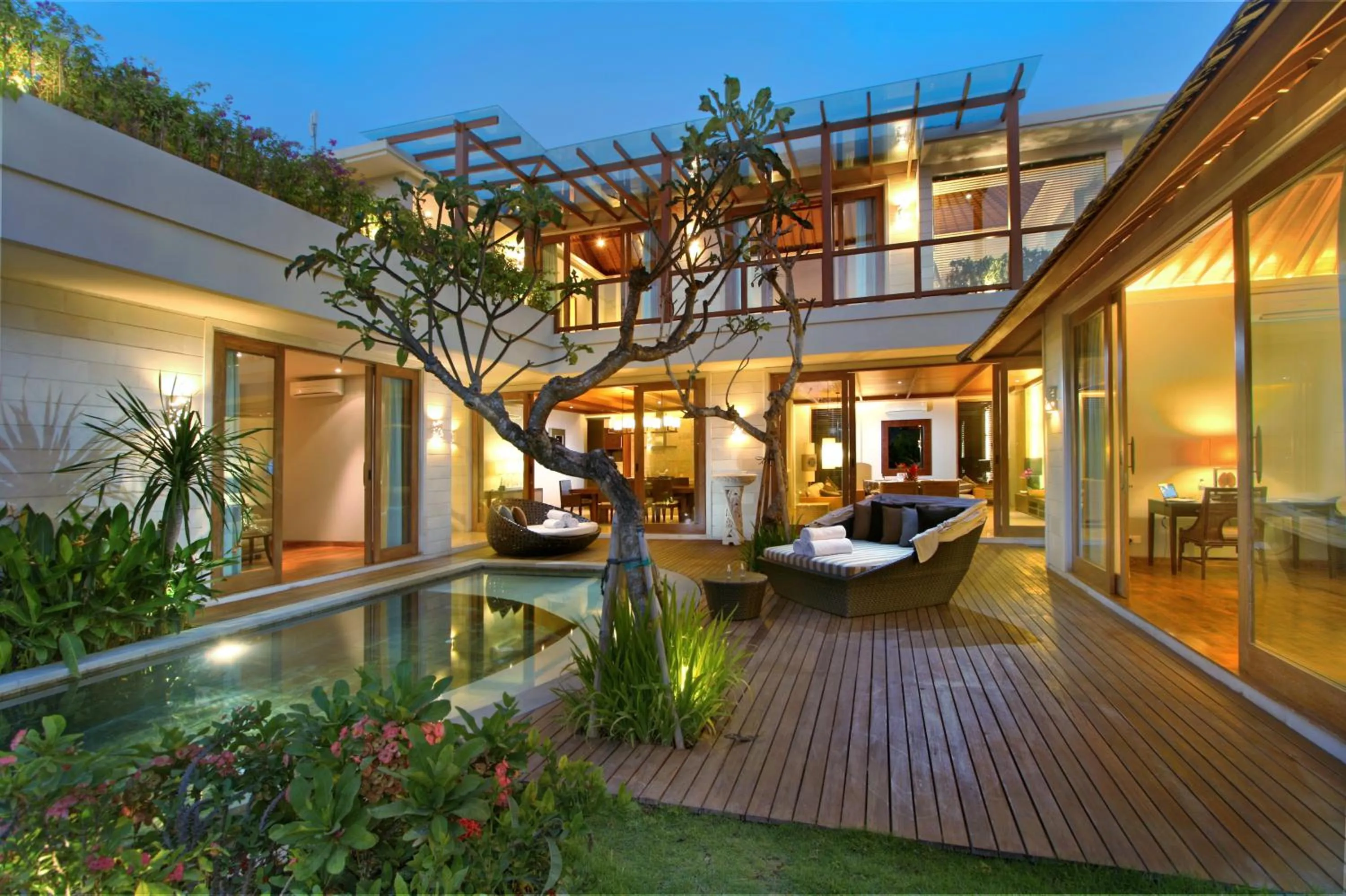 Facade/entrance in The Akasha Seminyak Bali Luxury Villas