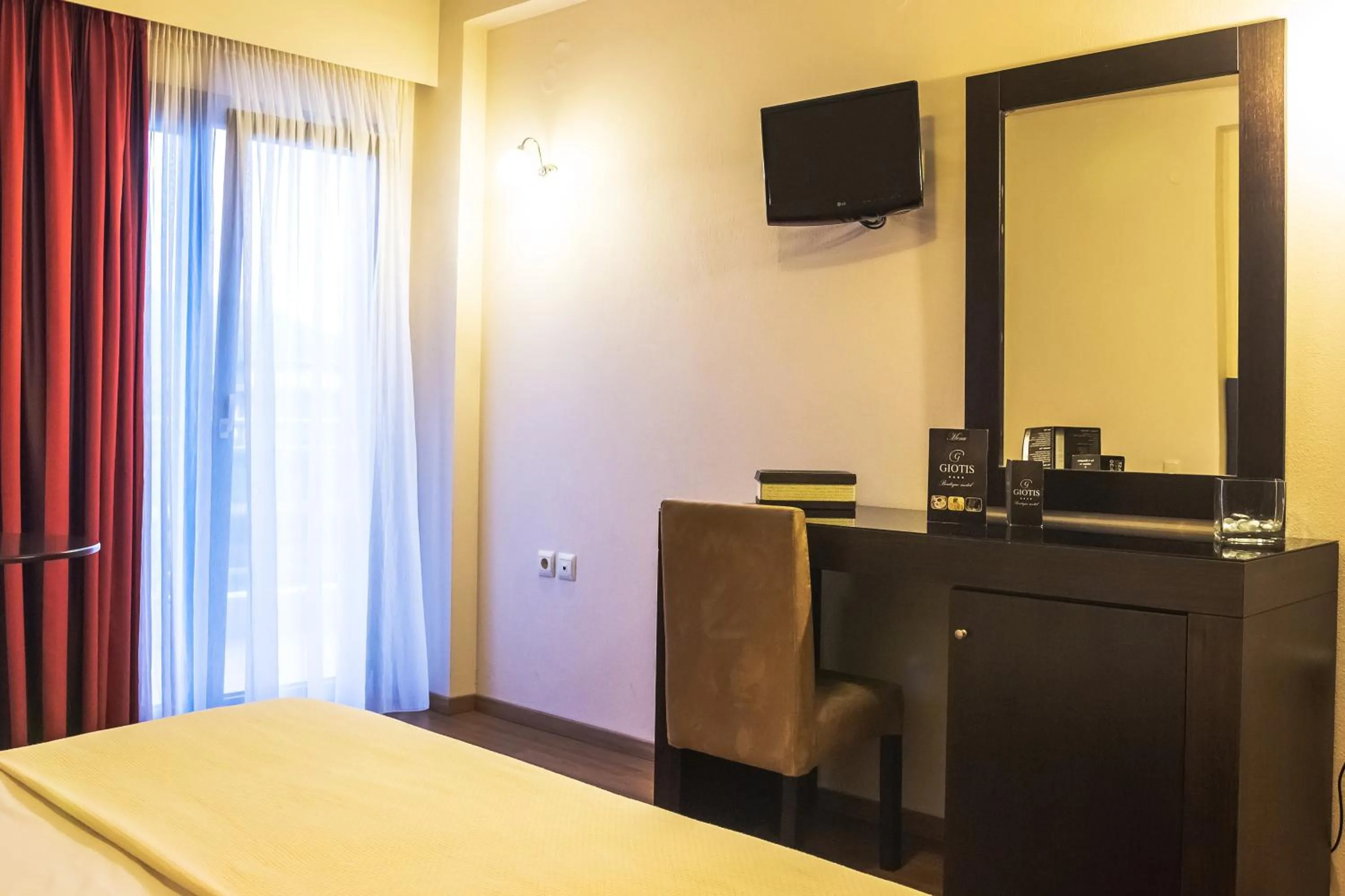 Bedroom, Bed in Giotis Boutique Hotel