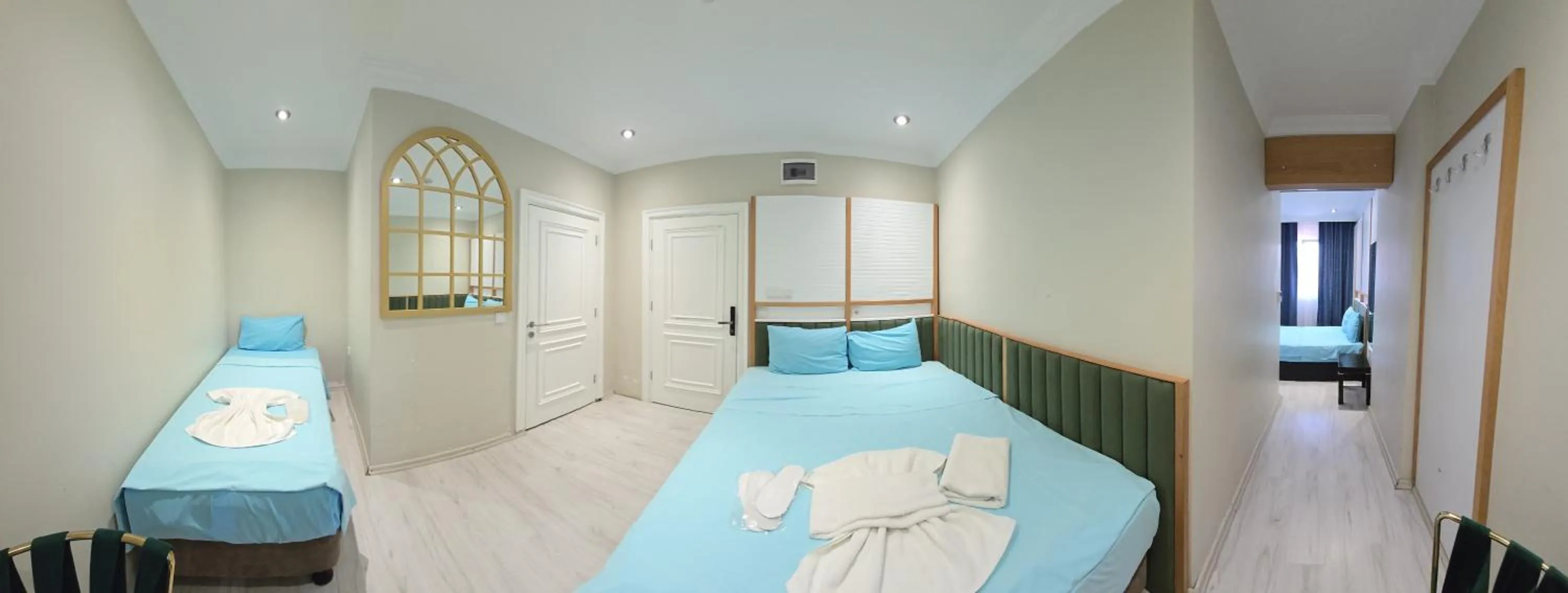 Bed in The Empress Theodora Hotel ll