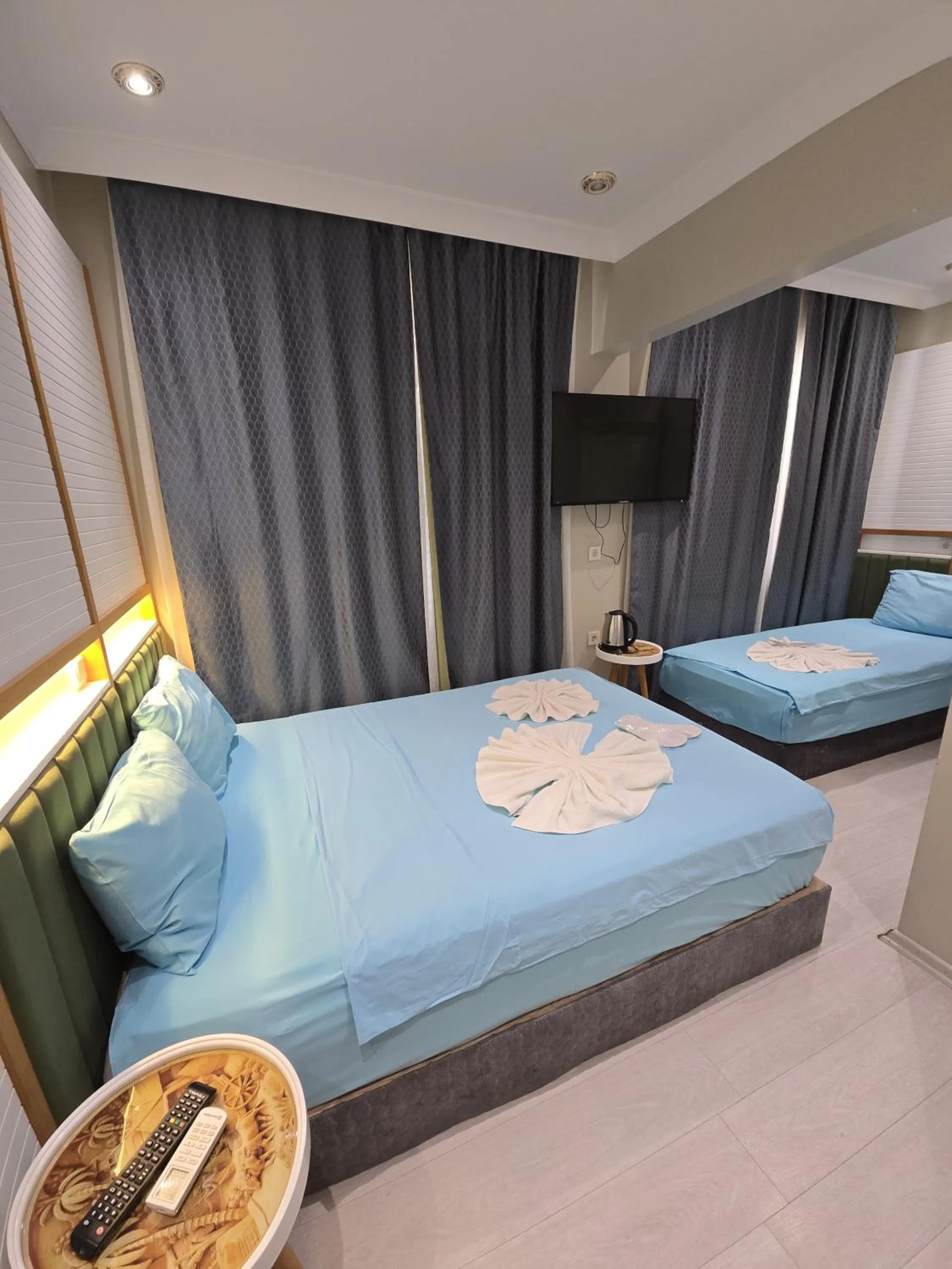 Bed in The Empress Theodora Hotel ll