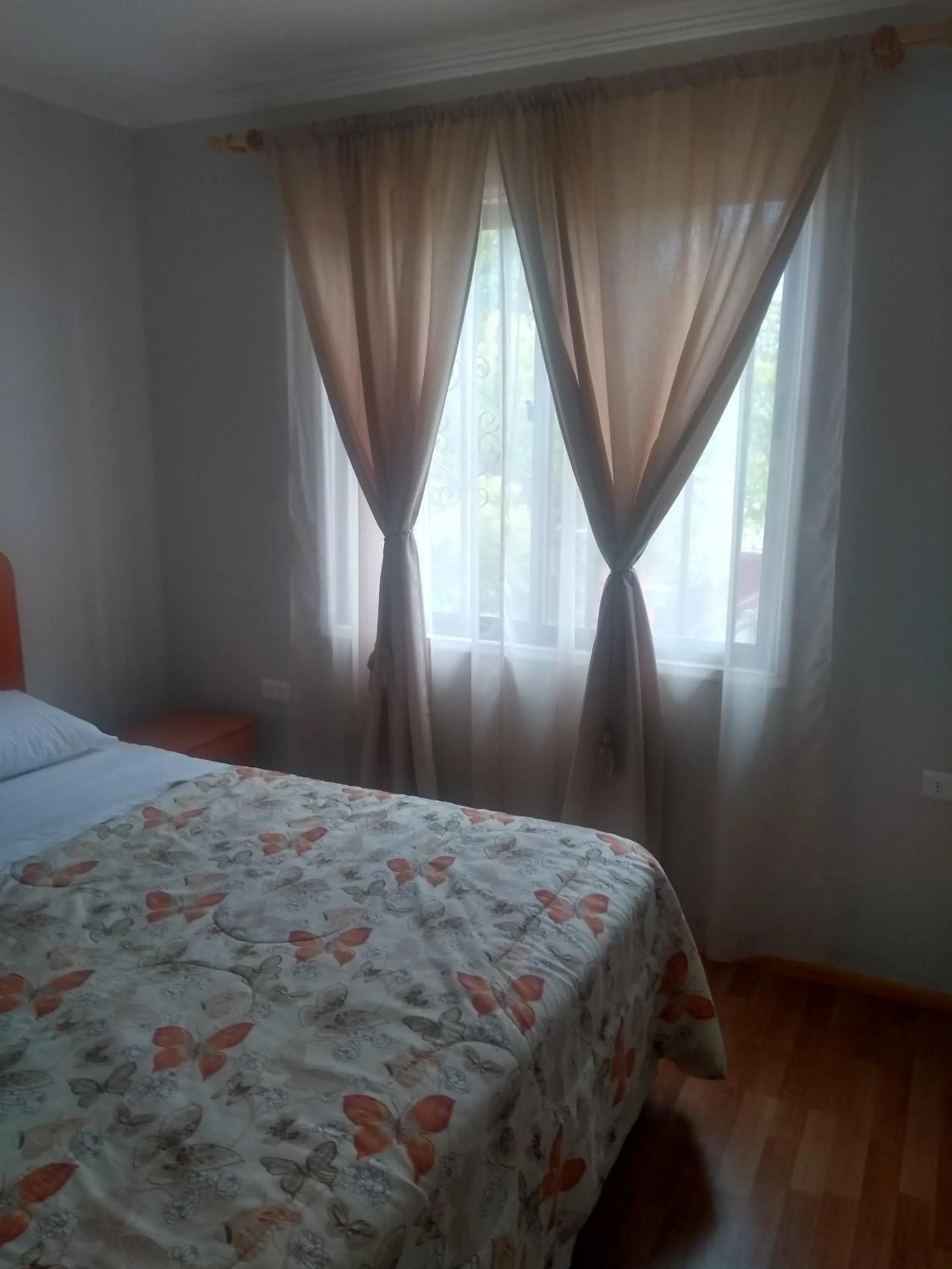 Bed in Departamento Familiar
