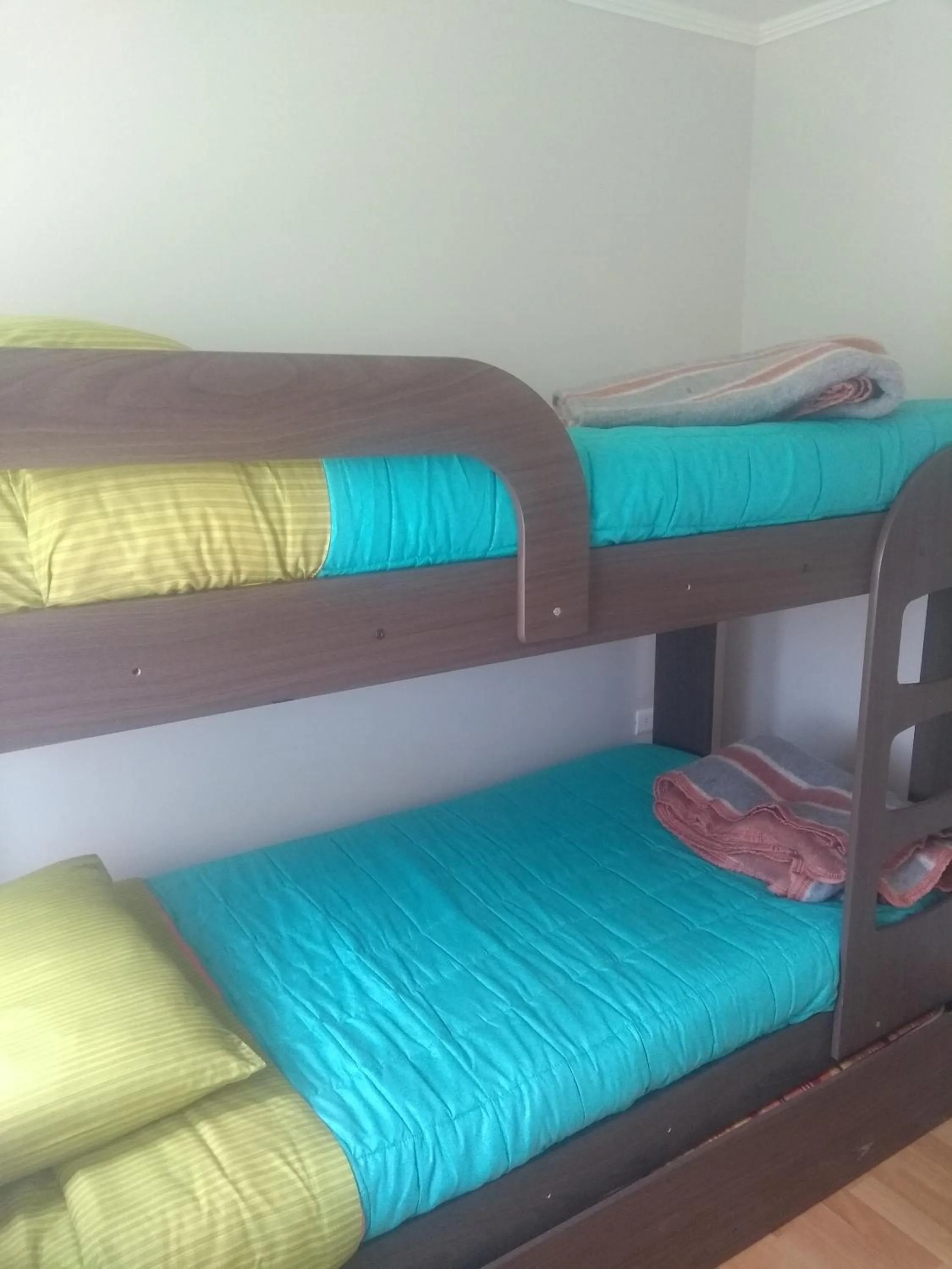 Bed in Departamento Familiar