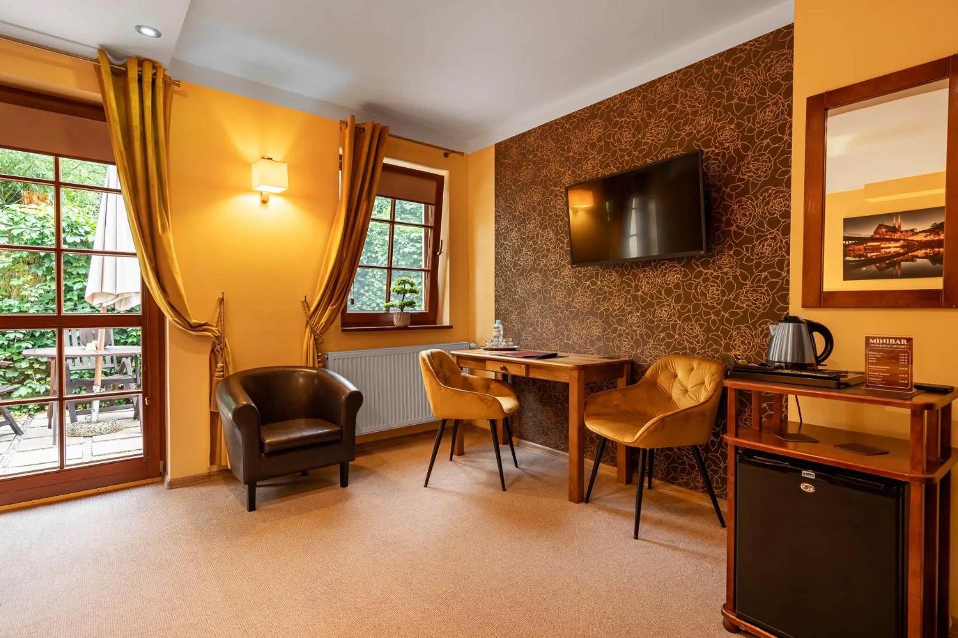 Seating area in Pensjonat Miejski