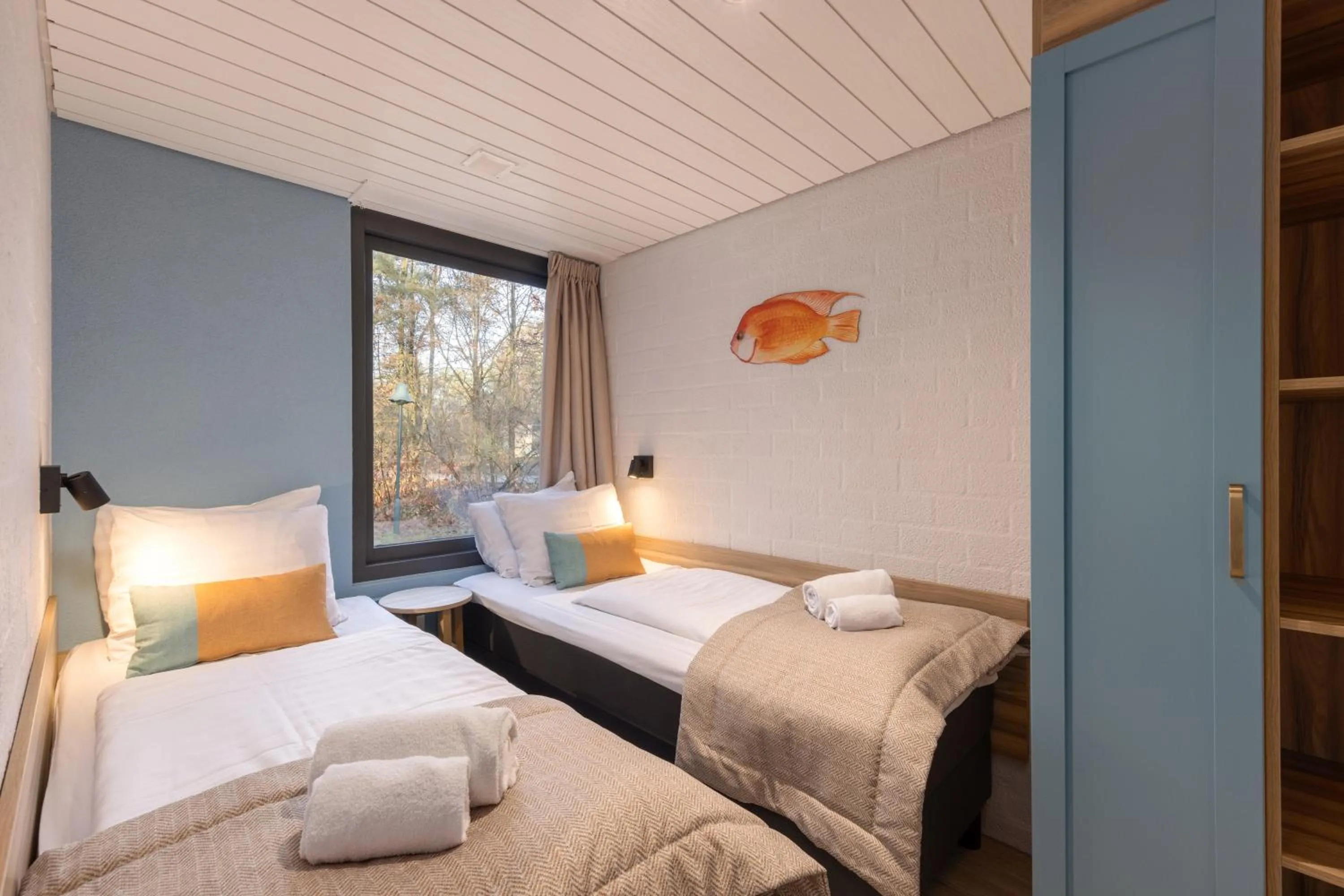 Bedroom, Bed in Center Parcs Vossemeren