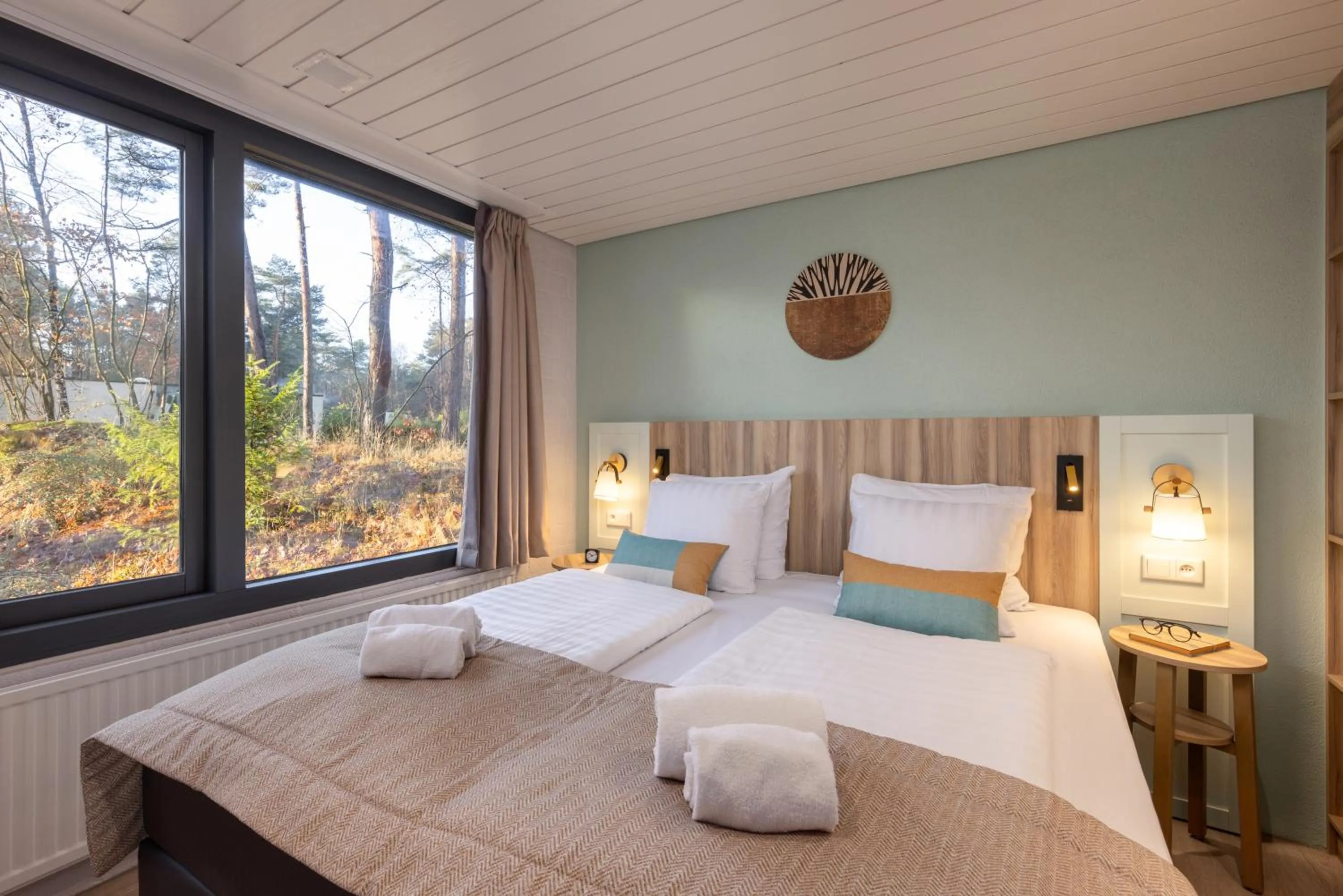 Bedroom, Bed in Center Parcs Vossemeren