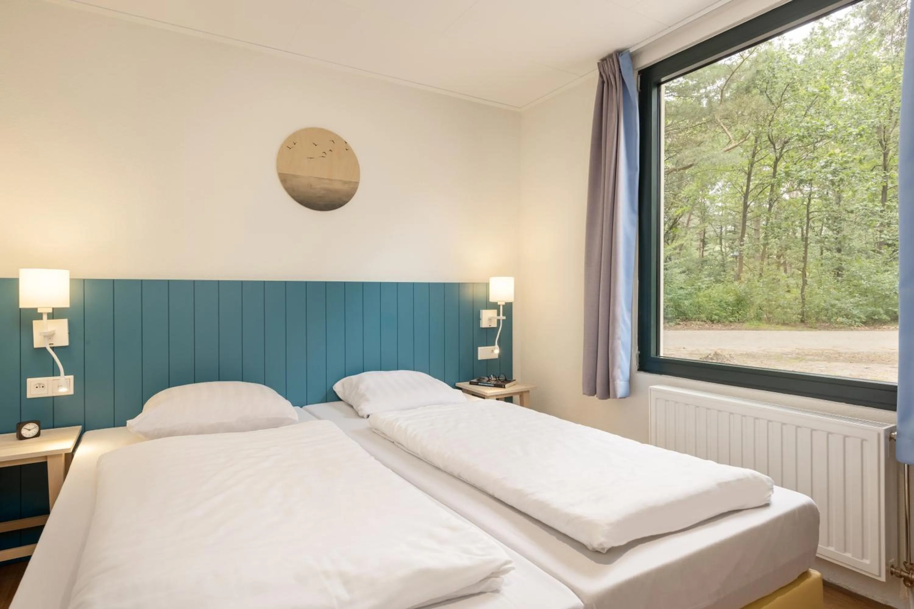 Bedroom, Bed in Center Parcs Vossemeren