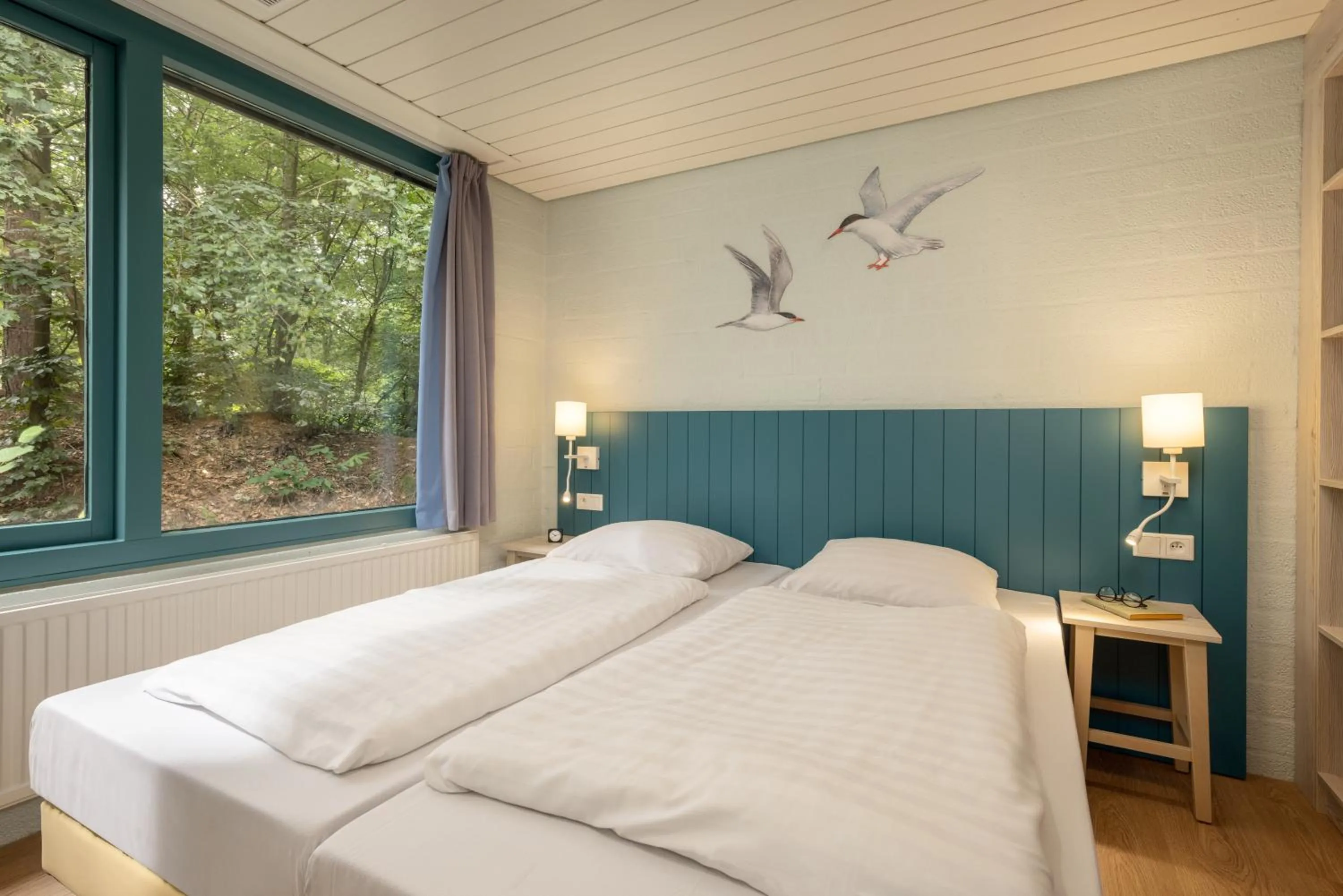 Bedroom, Bed in Center Parcs Vossemeren