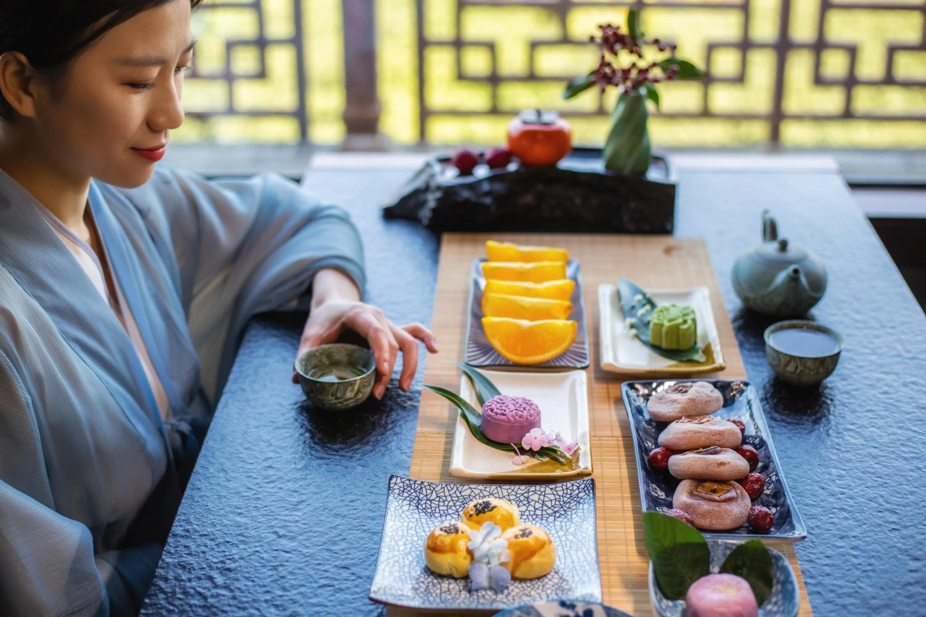 Food and drinks in Aroma Tea House