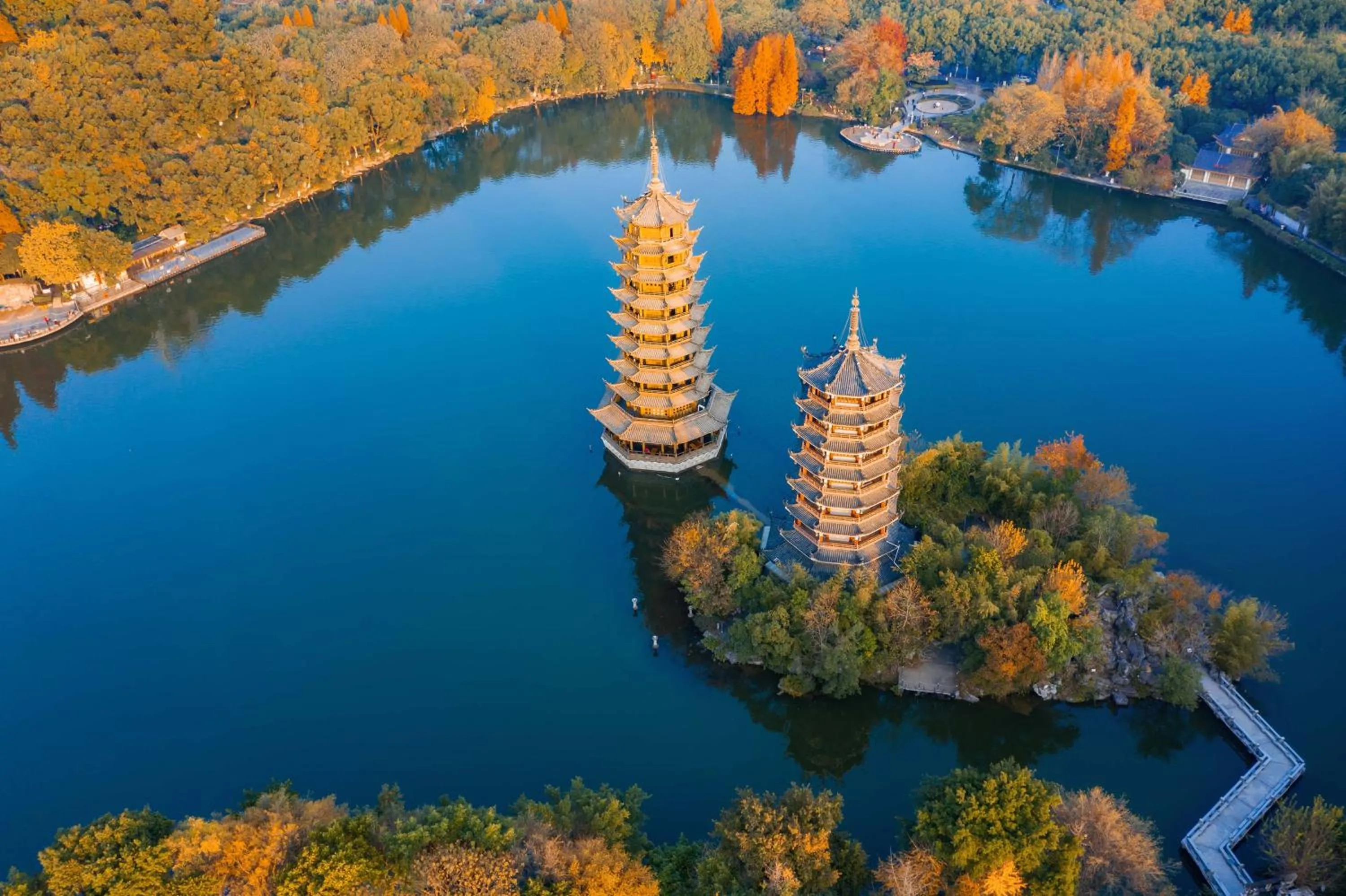 Natural landscape in Aroma Tea House