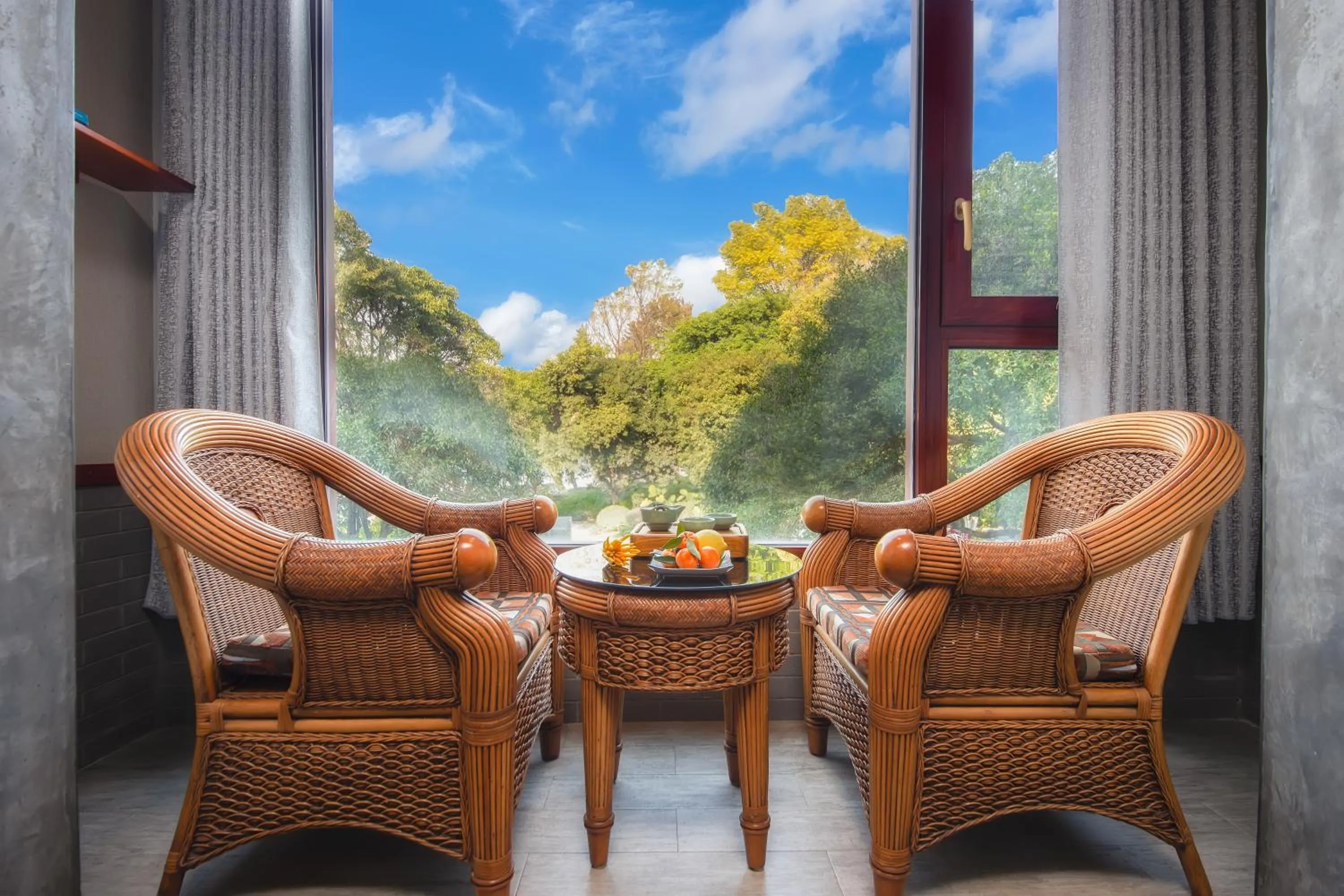 Natural landscape in Aroma Tea House