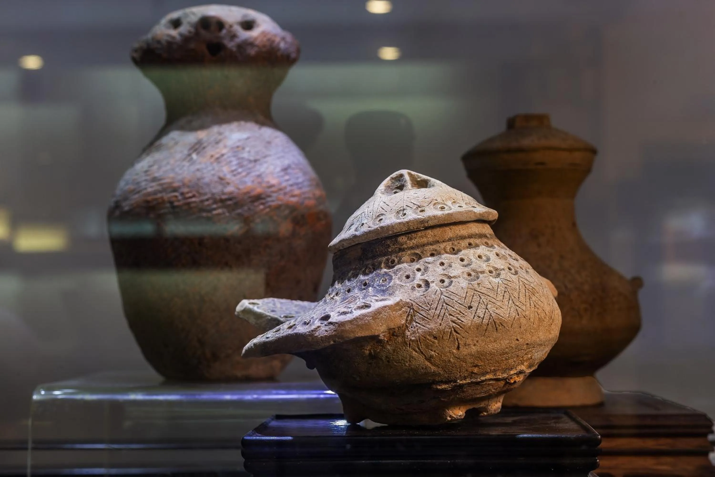 Decorative detail in Aroma Tea House