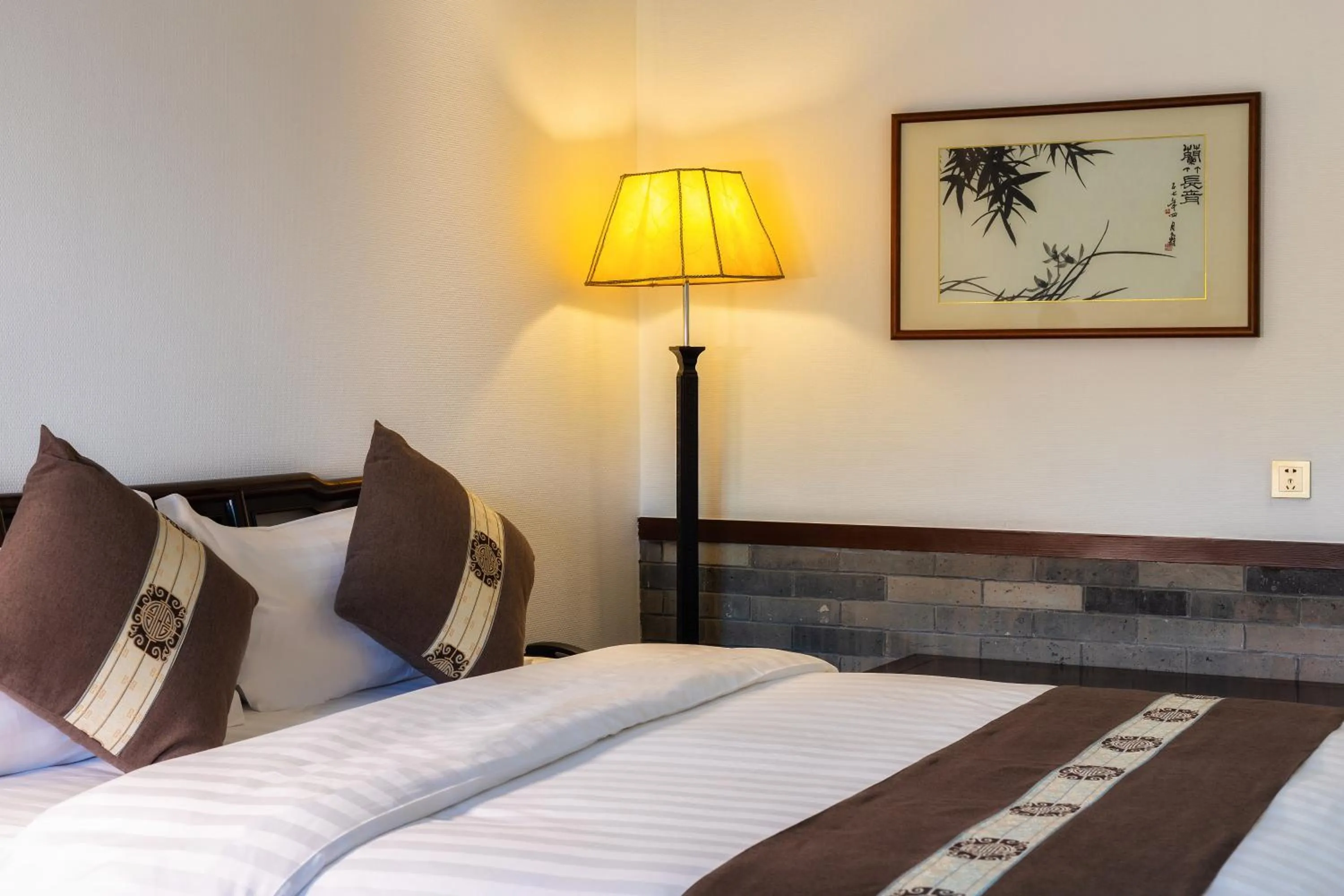 Bed in Aroma Tea House