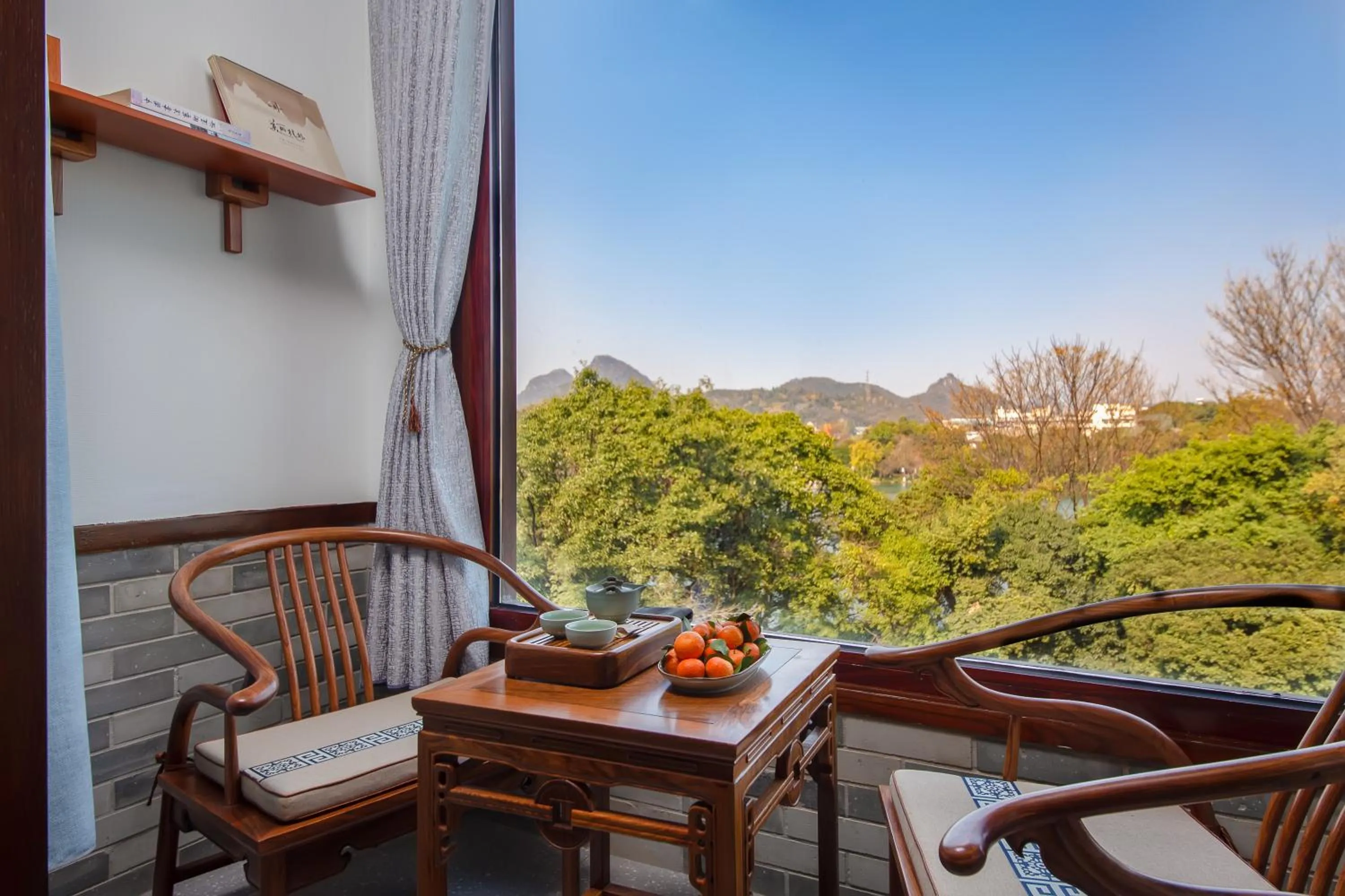 Natural landscape in Aroma Tea House