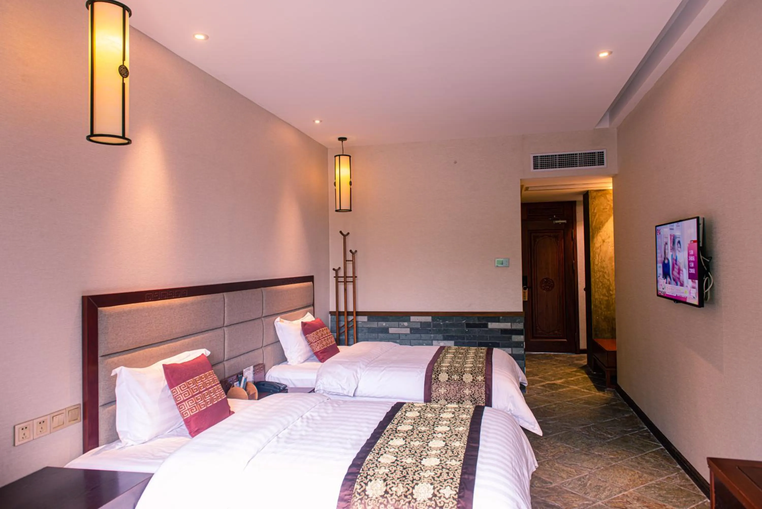 Bedroom, Bed in Aroma Tea House