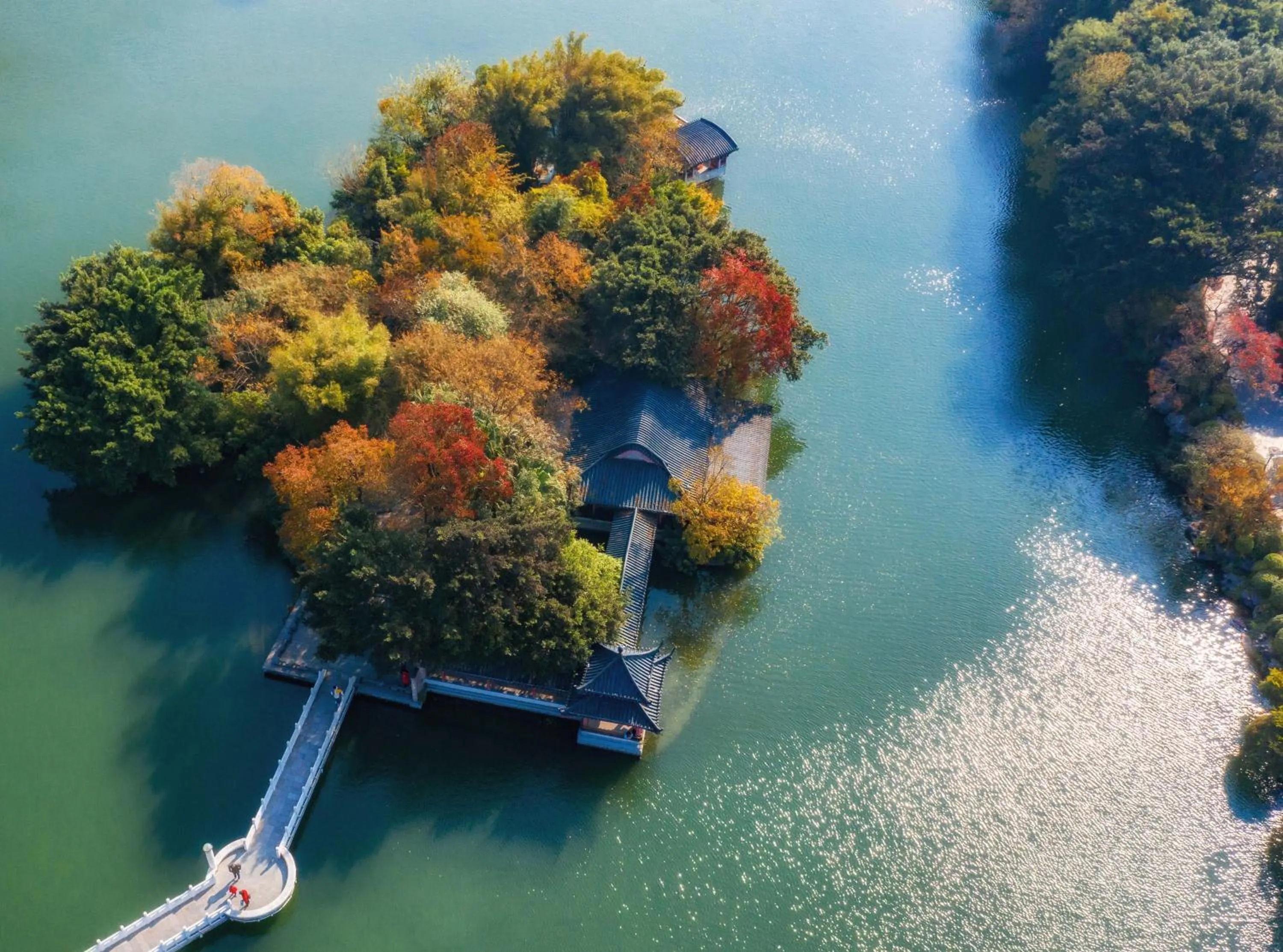 Nearby landmark in Aroma Tea House