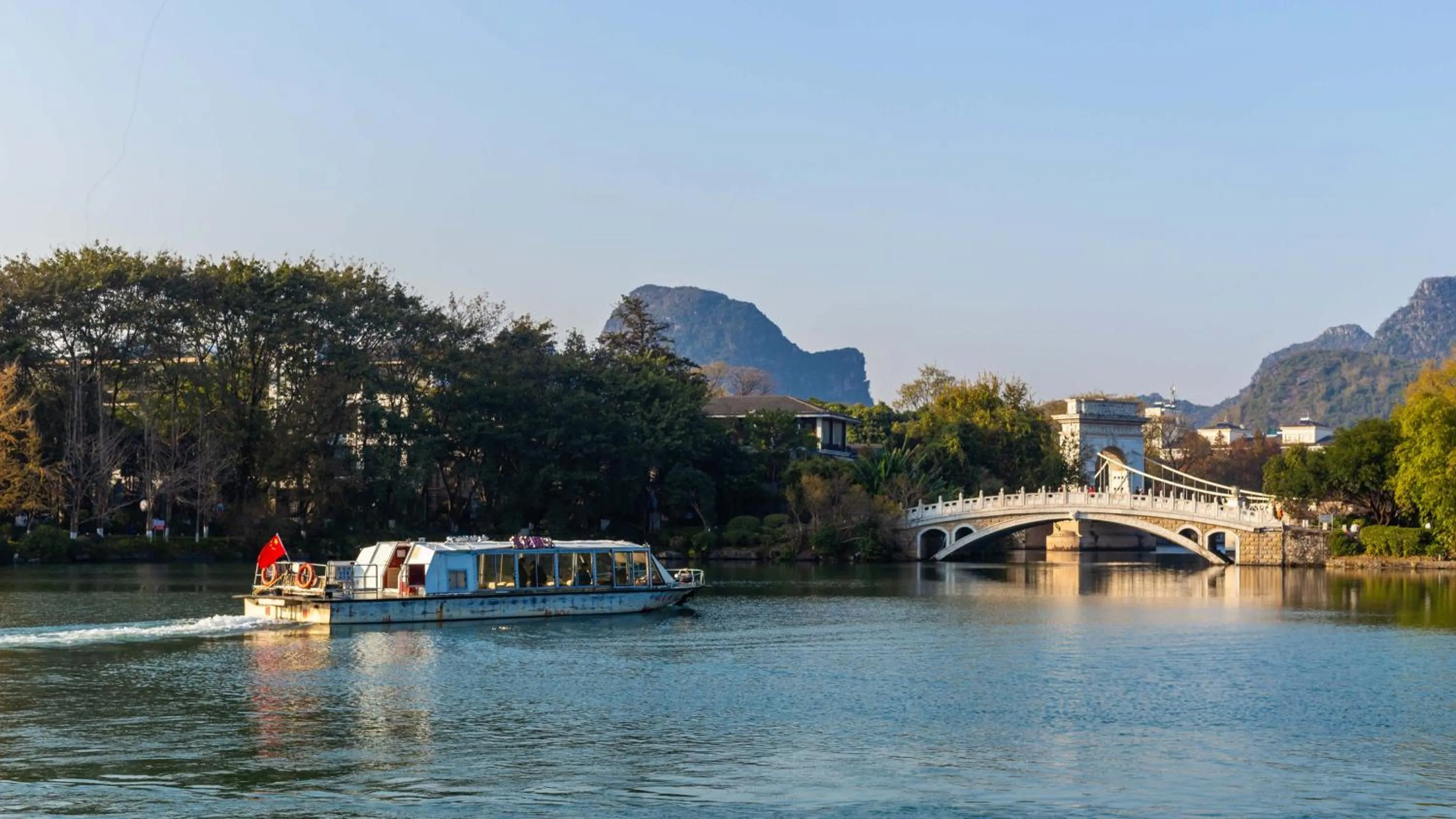 Nearby landmark in Aroma Tea House
