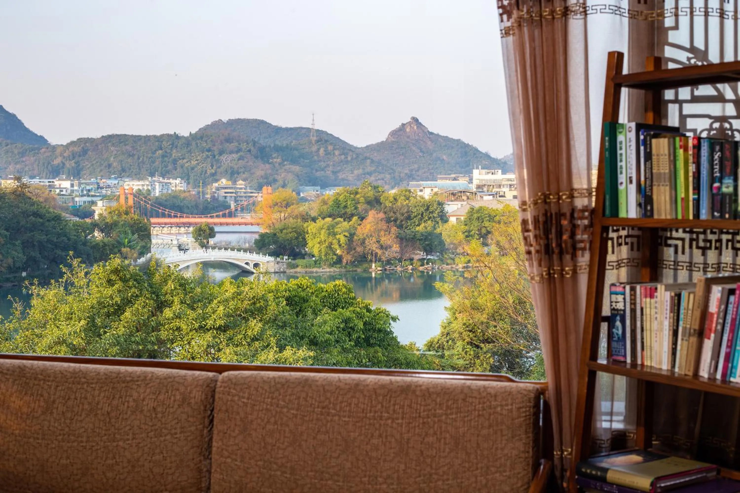 Natural landscape in Aroma Tea House
