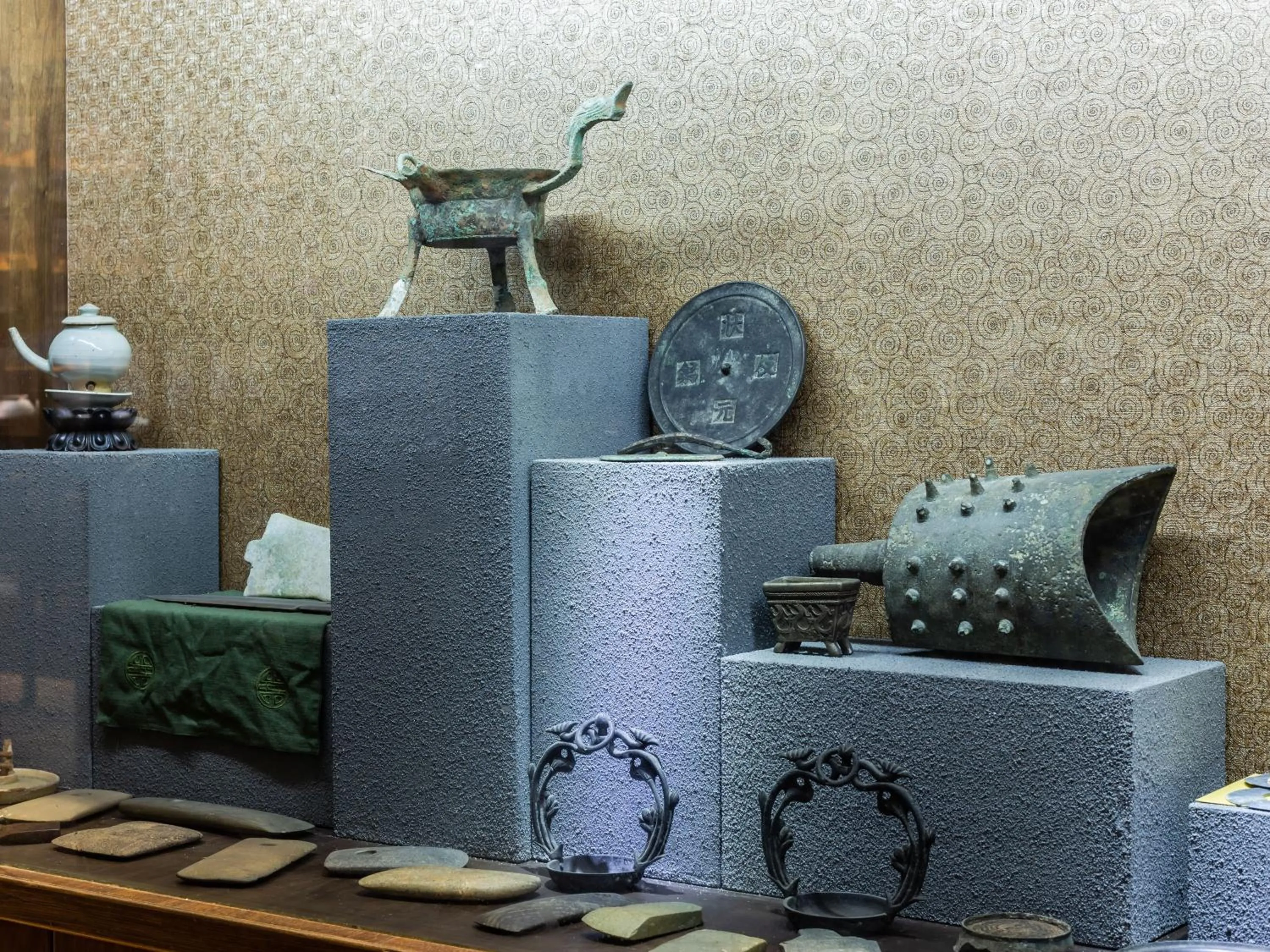 Decorative detail in Aroma Tea House