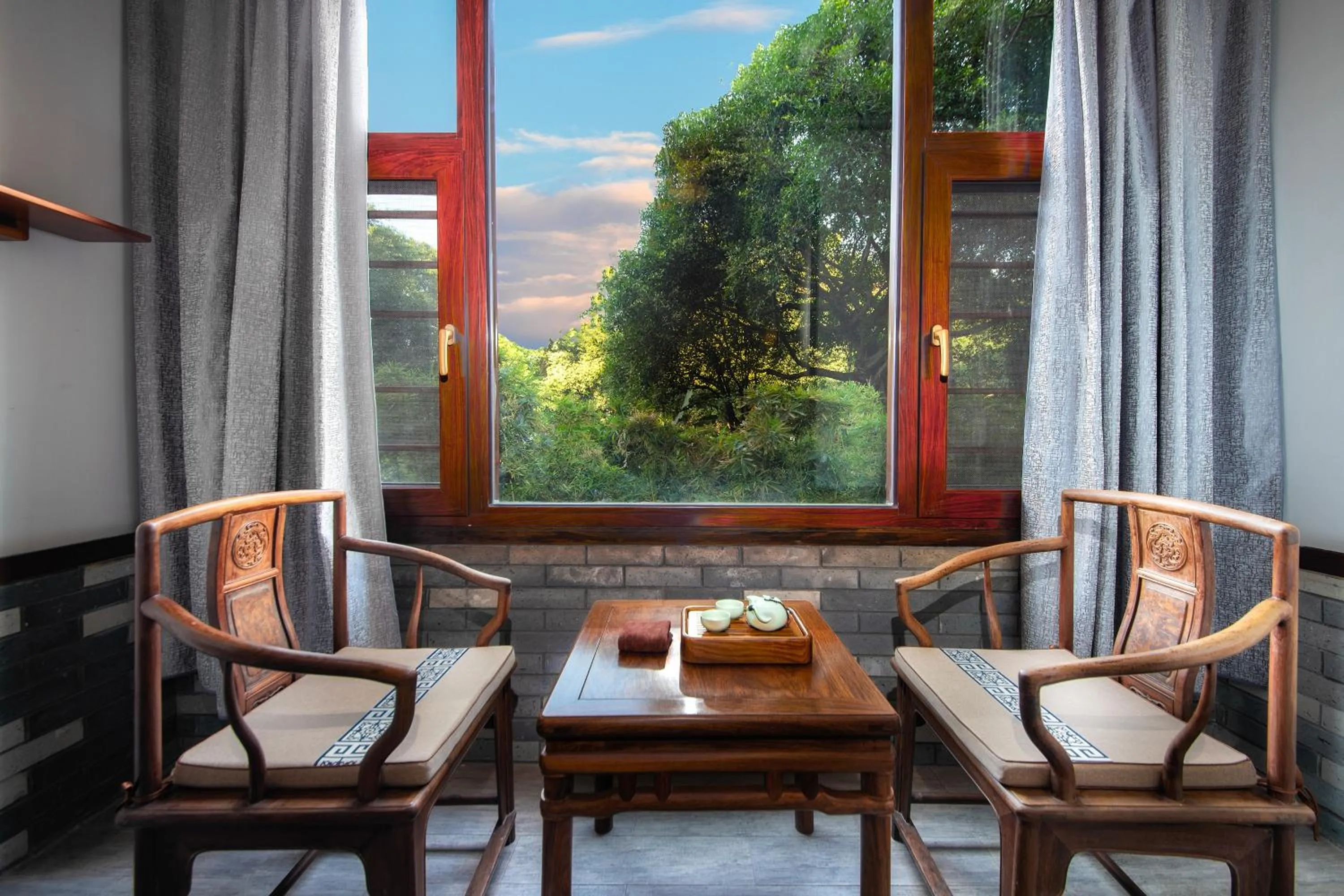 Natural landscape in Aroma Tea House