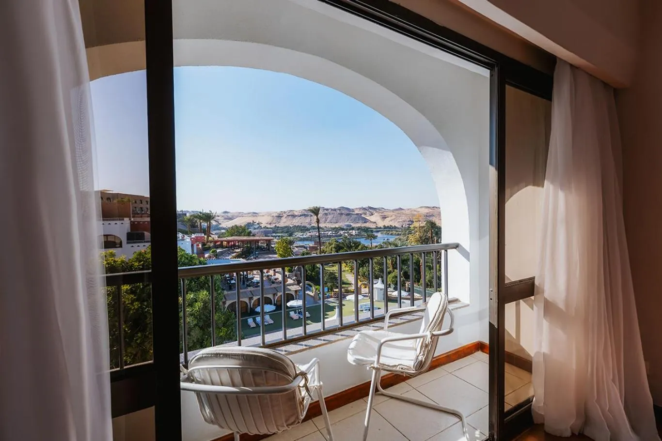 Balcony/Terrace in Basma Hotel Aswan