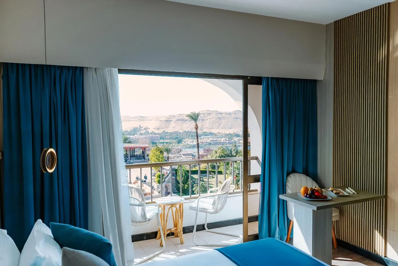 Bed in Basma Hotel Aswan