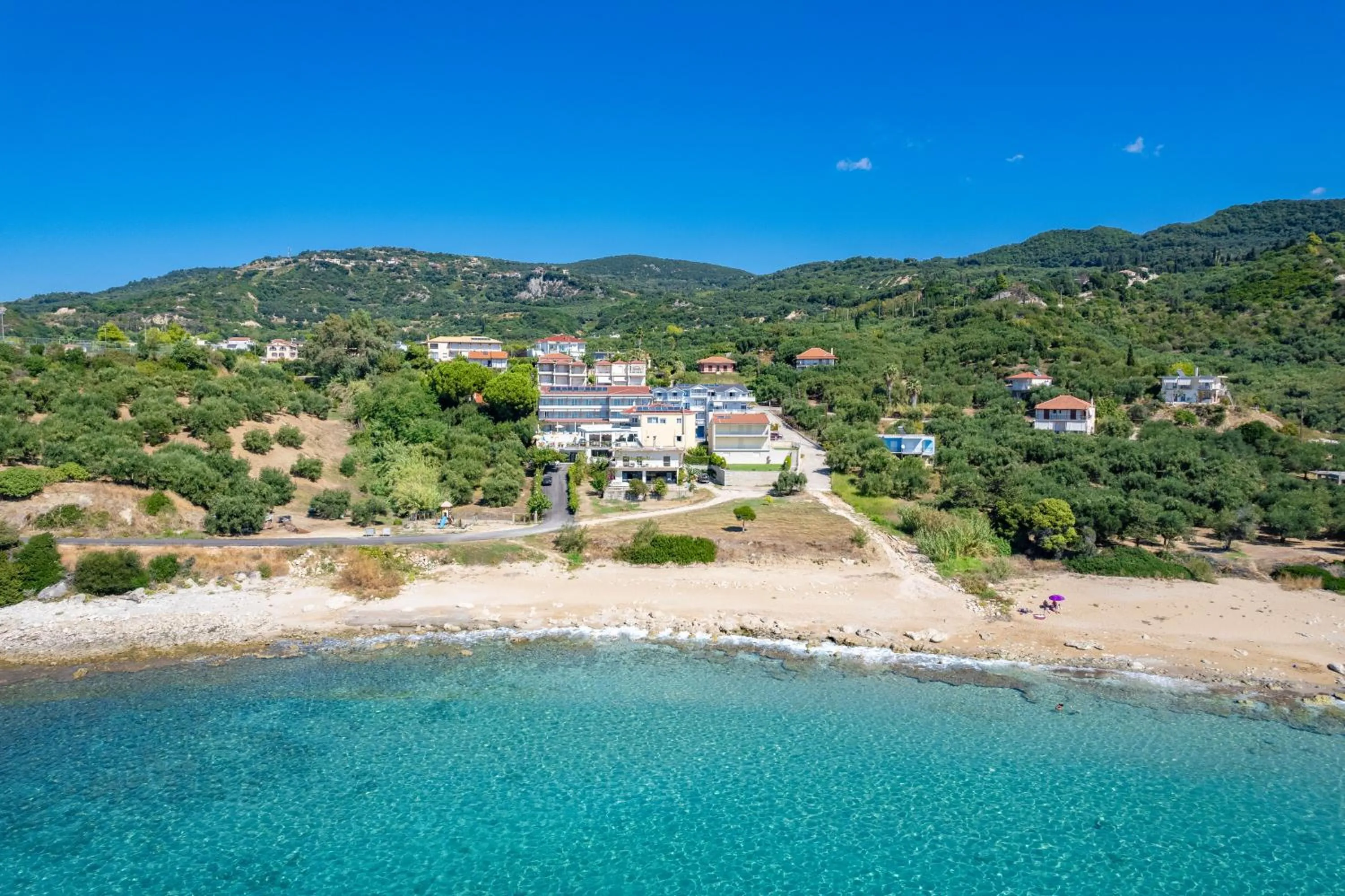 Beach in Hotel Dimitra