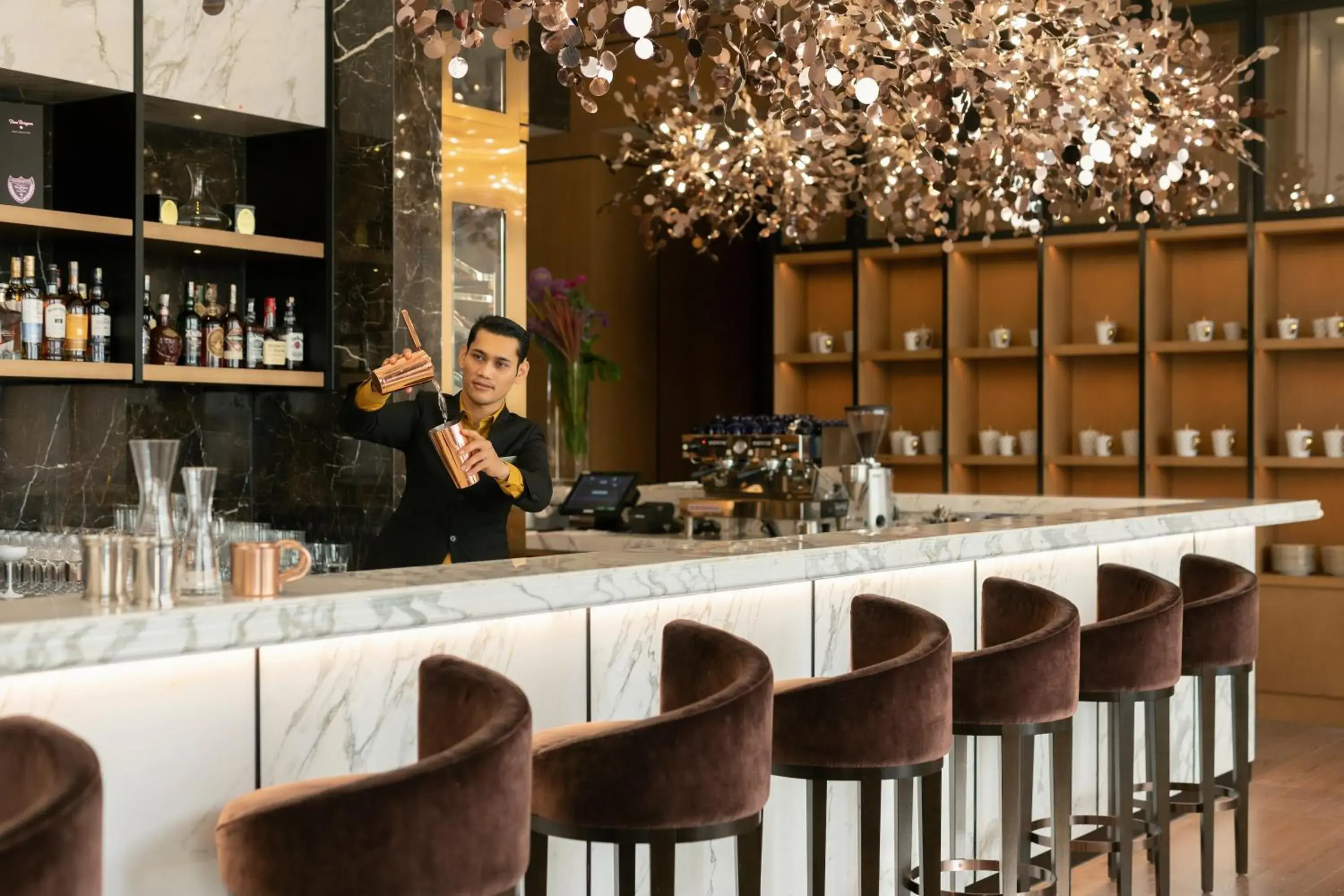 Lounge or bar in Banyan Tree Kuala Lumpur Lounge or bar in Banyan Tree Kuala Lumpur