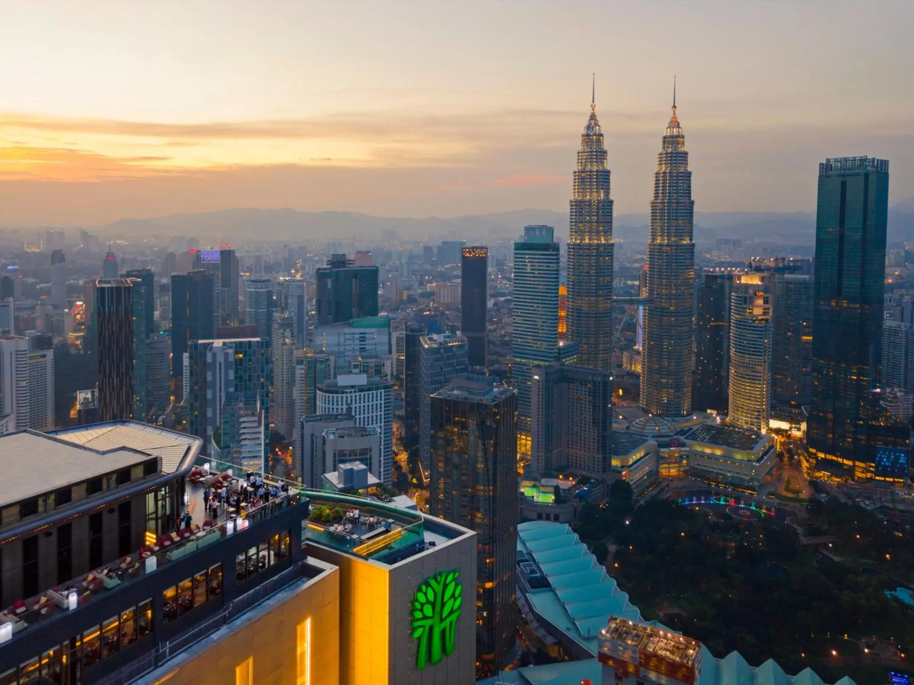 Landmark view in Banyan Tree Kuala Lumpur Landmark view in Banyan Tree Kuala Lumpur