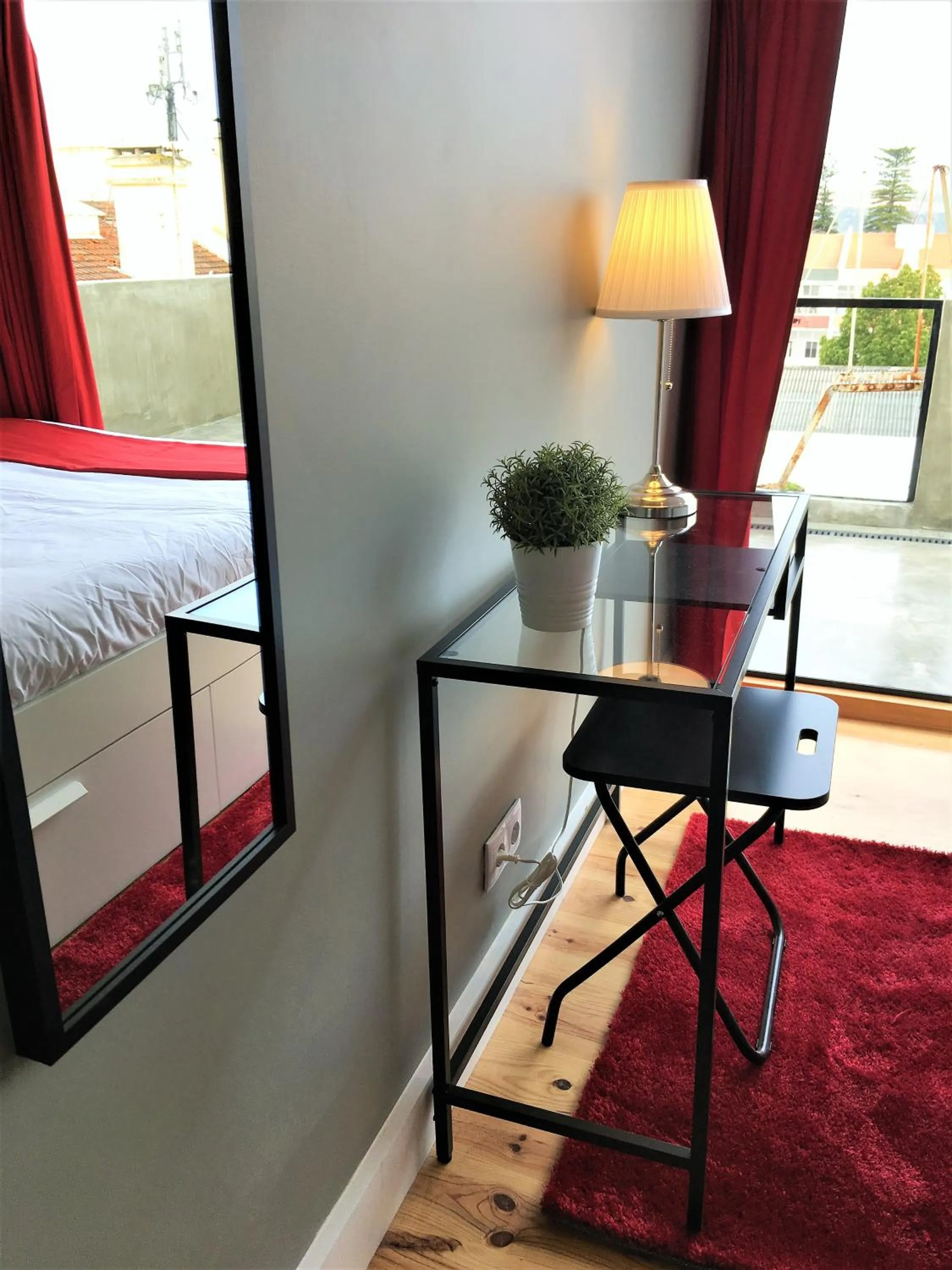 Balcony/Terrace, Bed in The Bridge