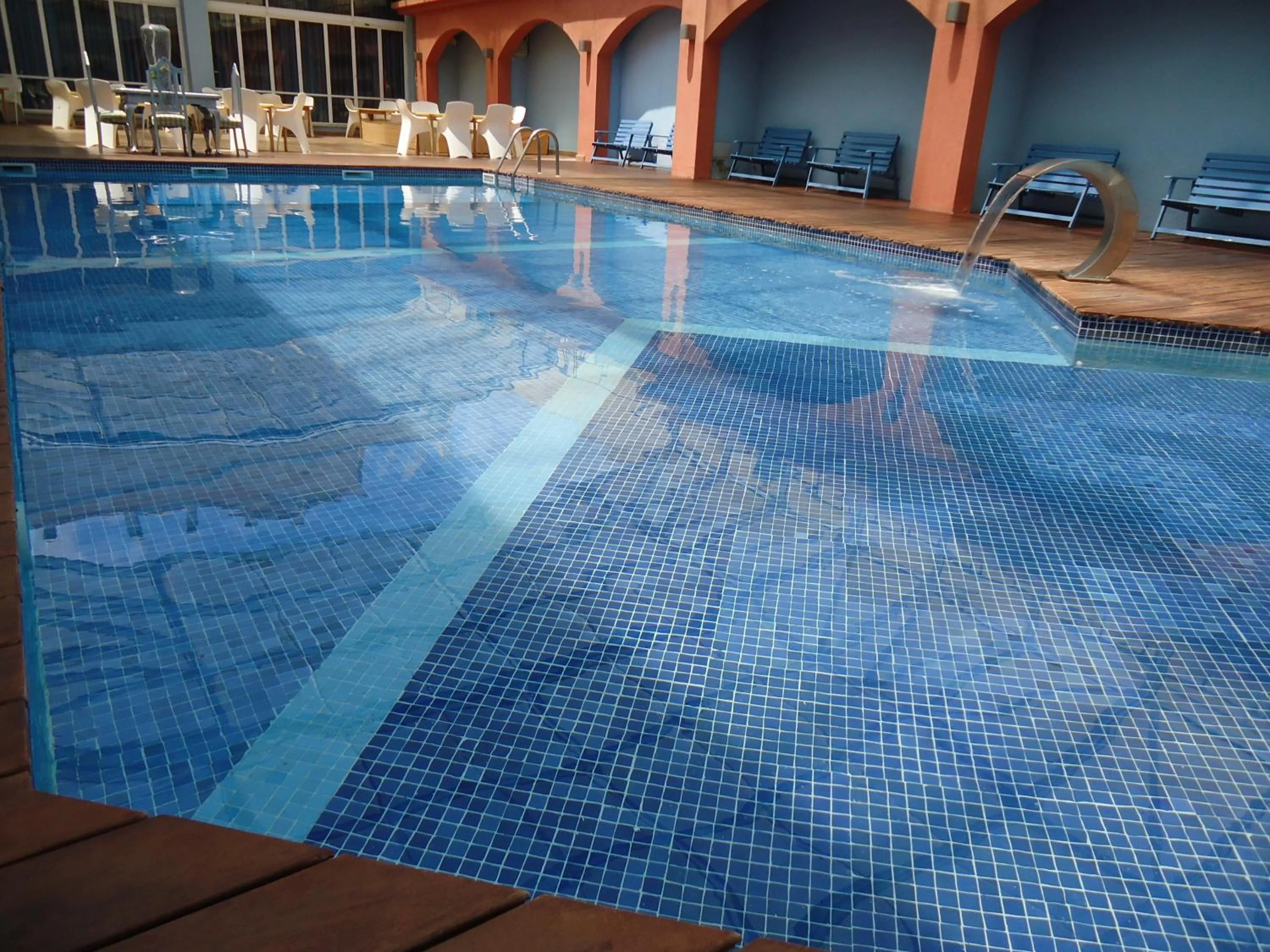 Swimming pool in Hotel Spa La Terrassa