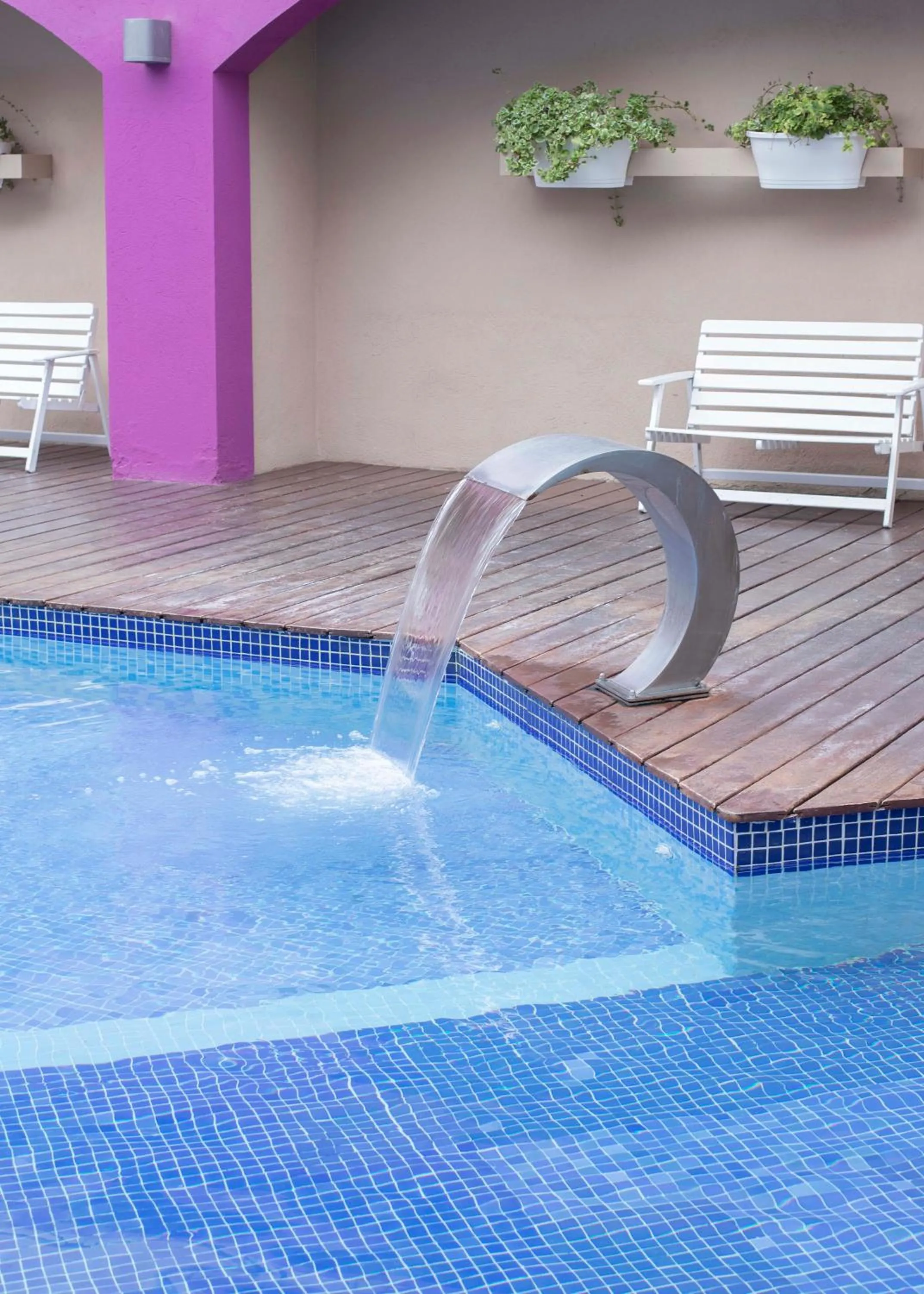 Swimming pool in Hotel Spa La Terrassa