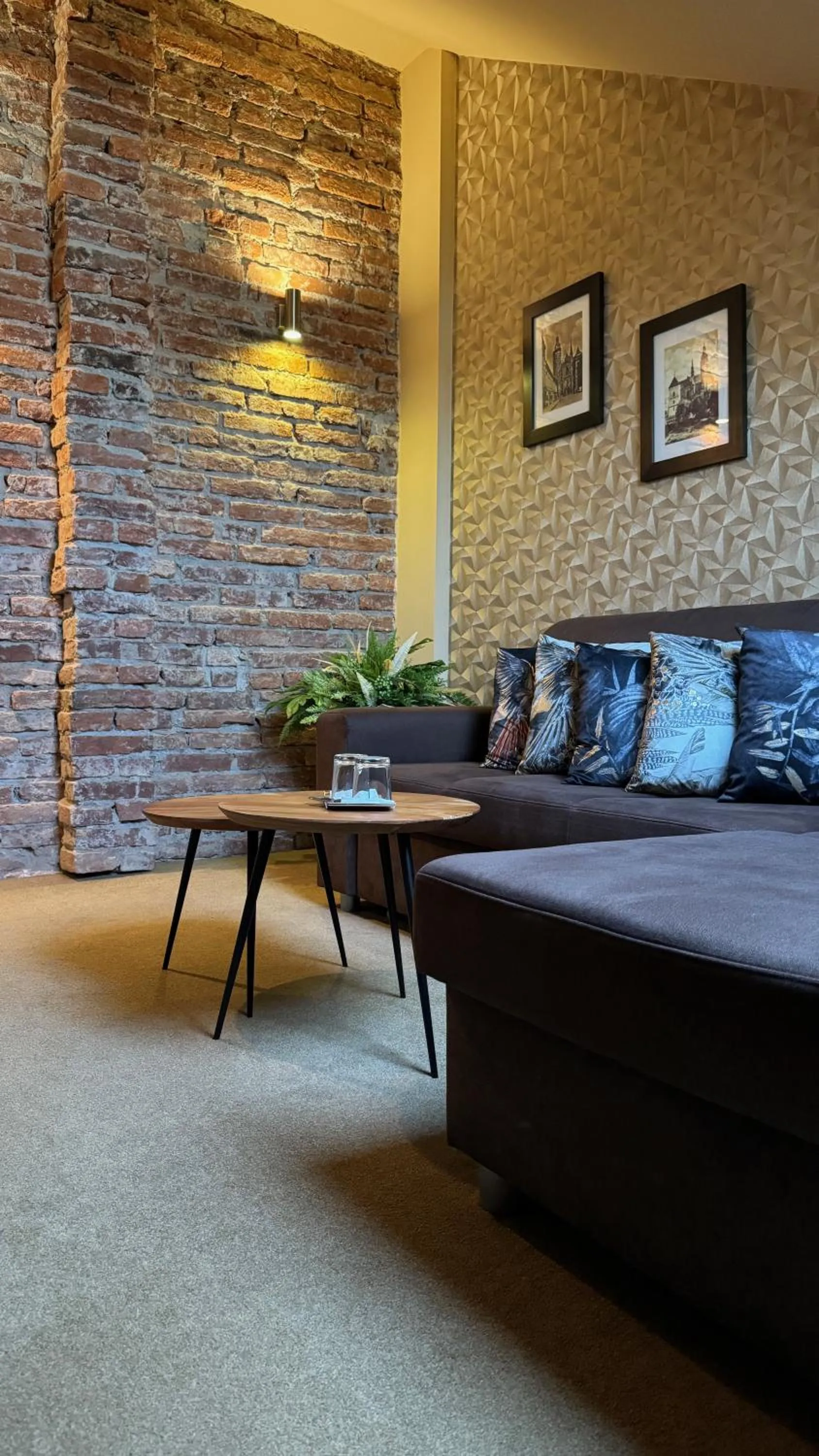 Living room in Villa Regia