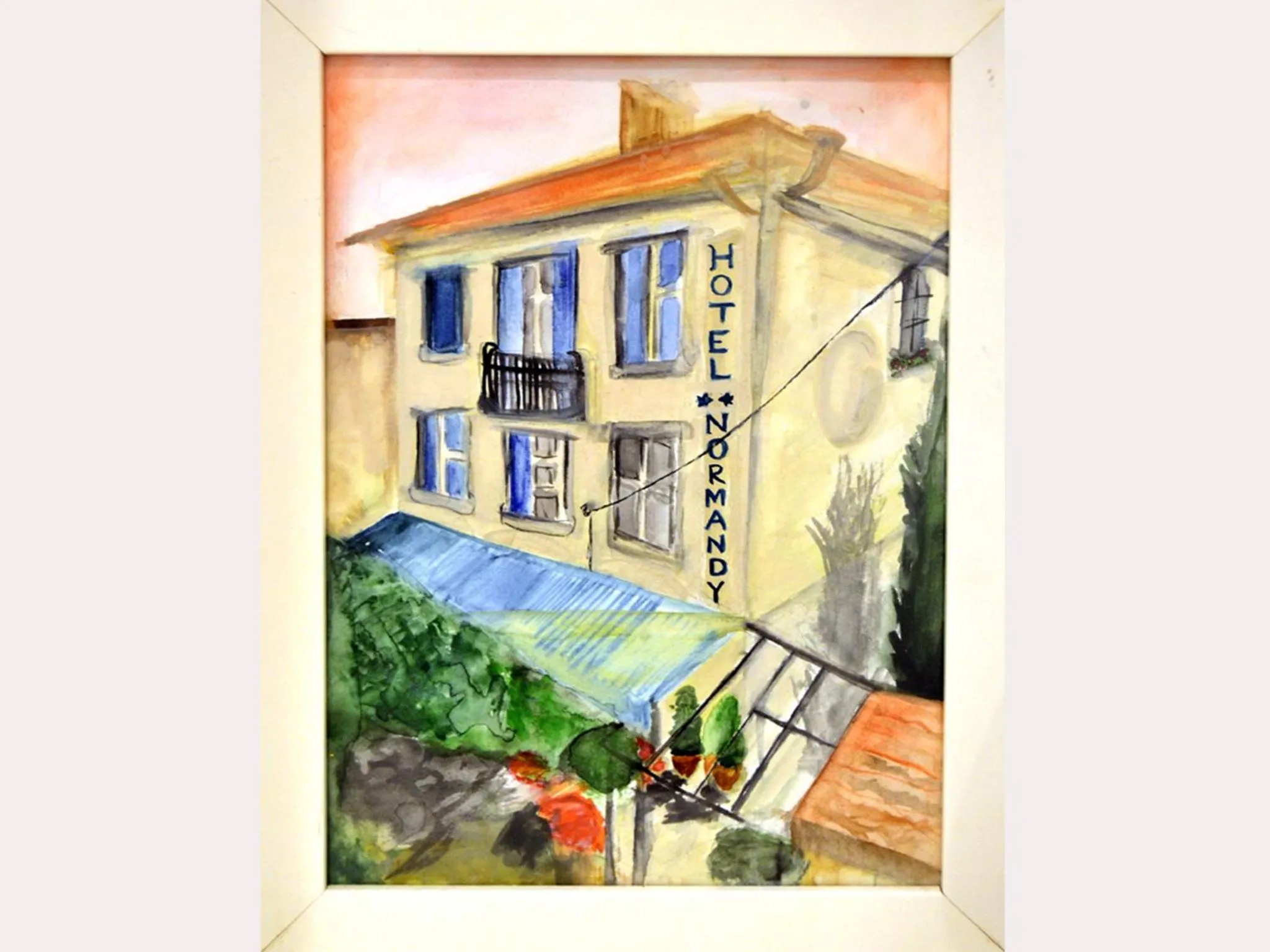 Decorative detail in Hotel Normandy