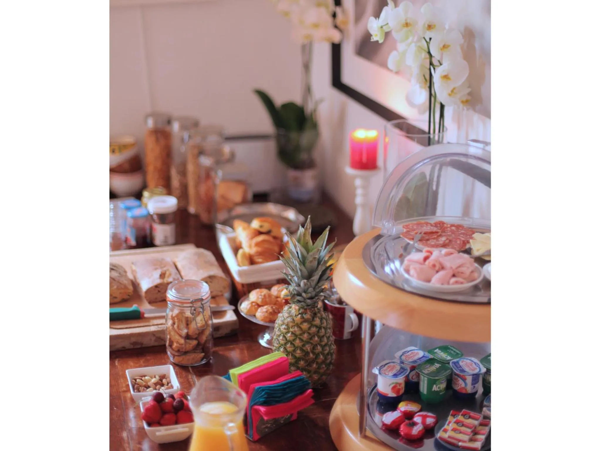 Food and drinks in Hotel Normandy