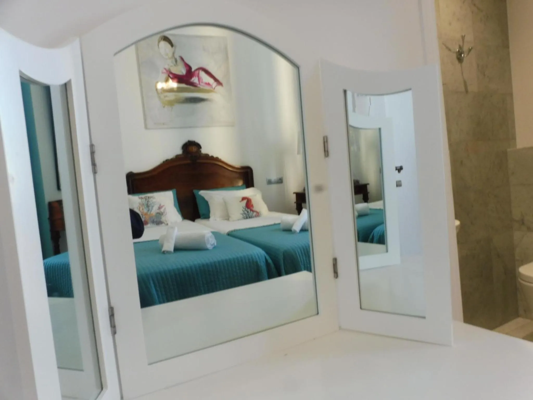 Bedroom, Bed in Hotel Normandy