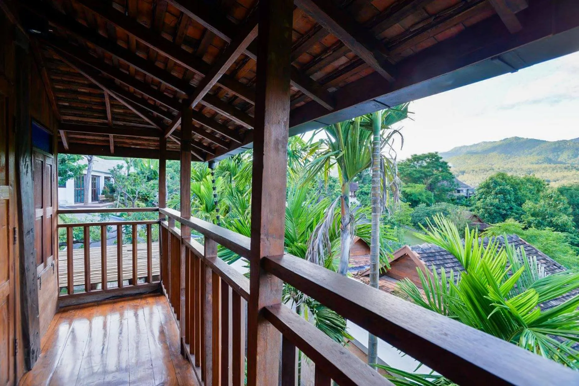 Natural landscape in Chantra Khiri Chalet Chiang Mai