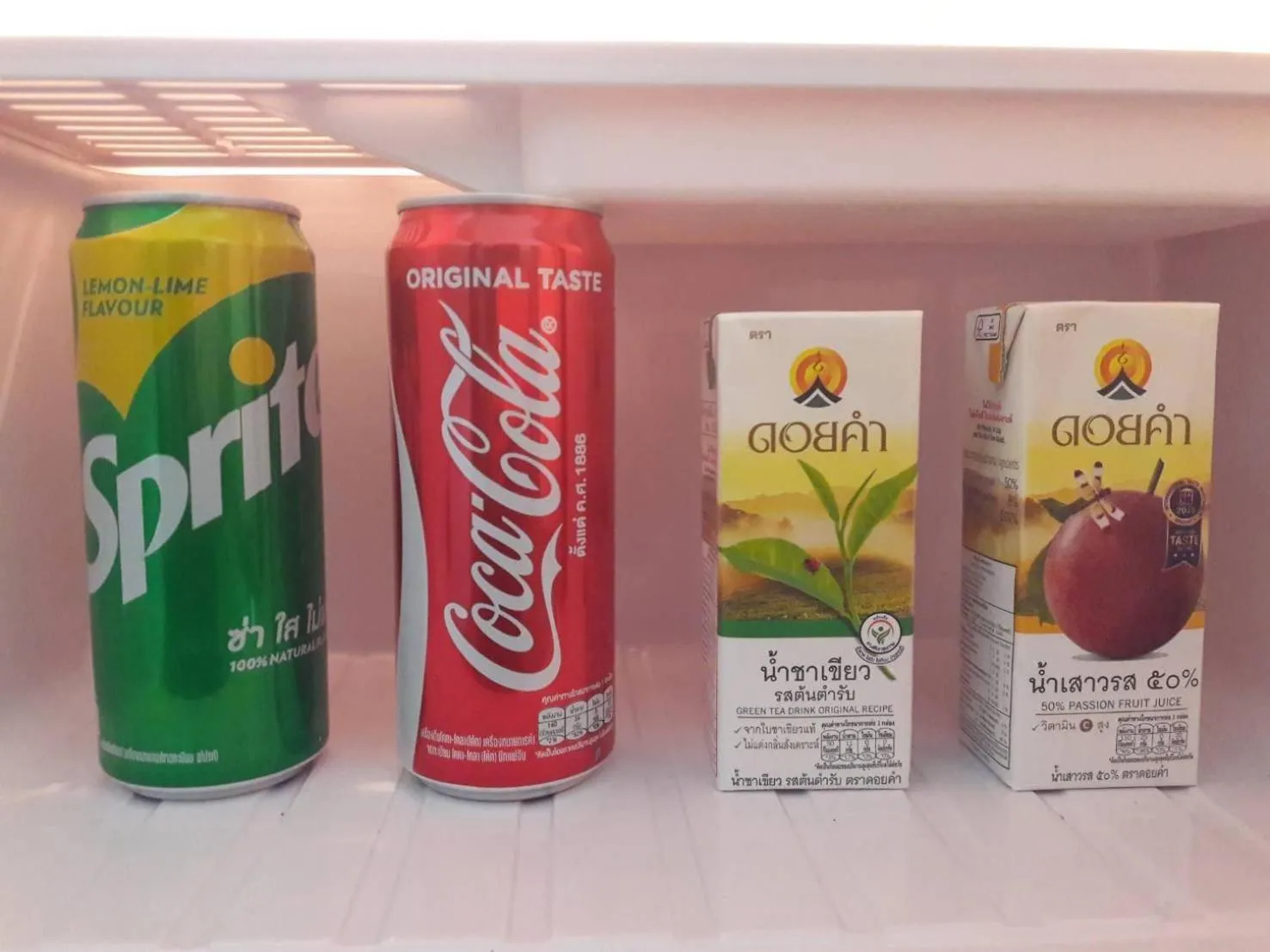 minibar in Chantra Khiri Chalet Chiang Mai