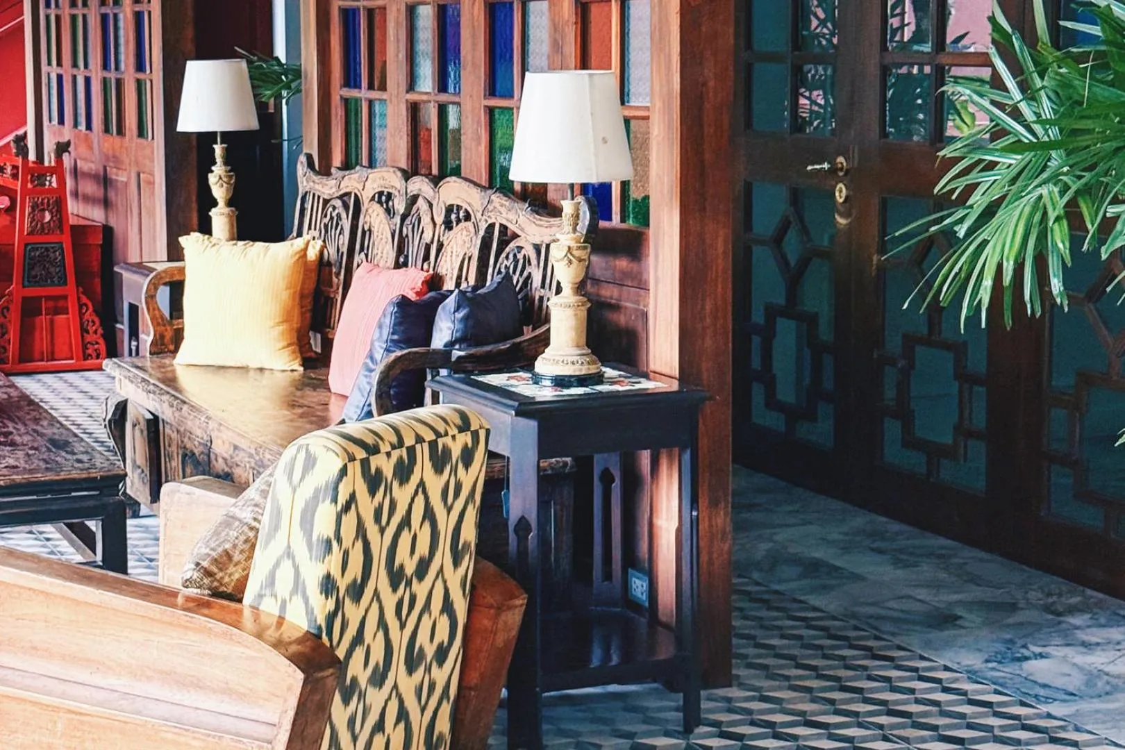 Balcony/Terrace in Chantra Khiri Chalet Chiang Mai