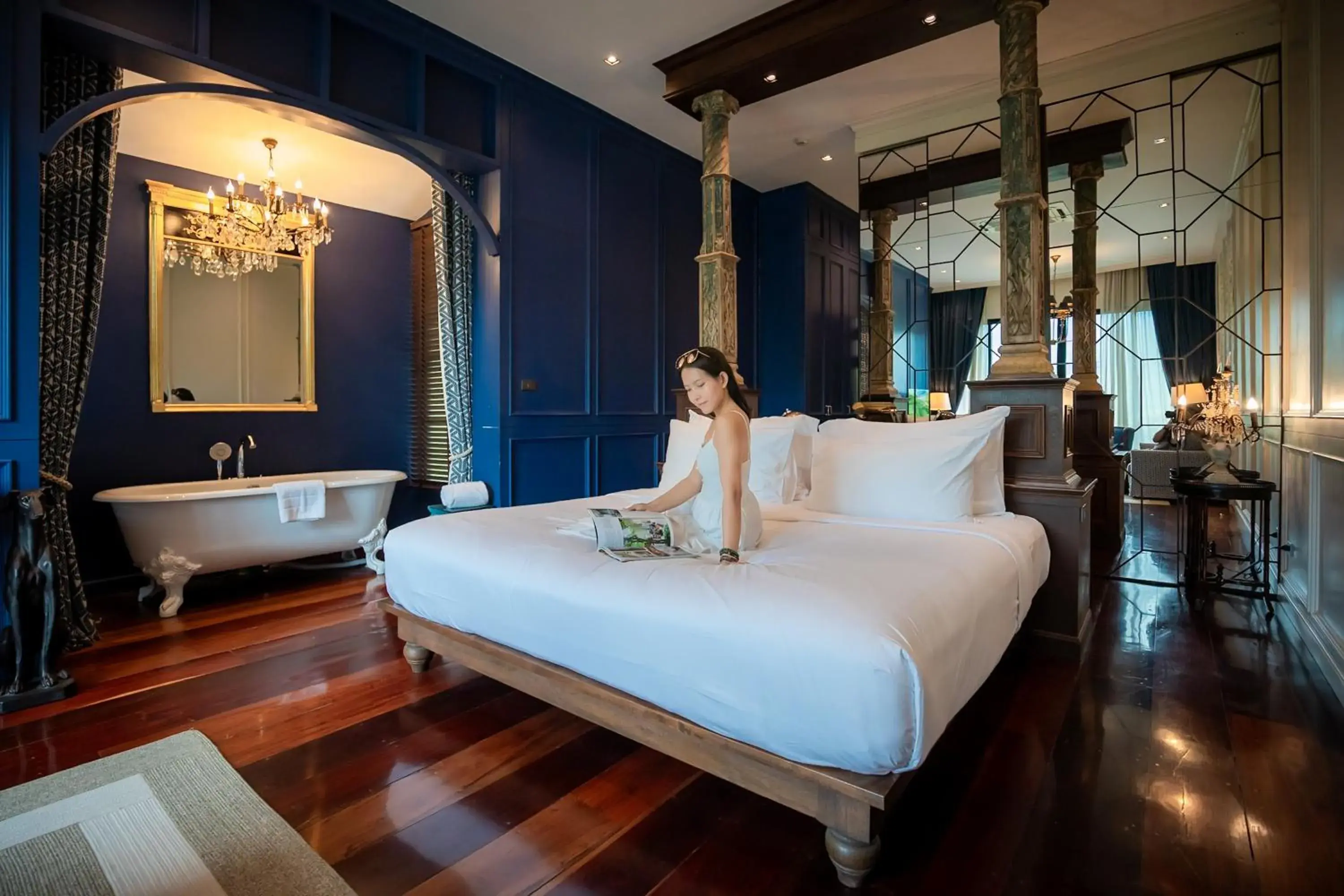 Bedroom, Bed in Chantra Khiri Chalet Chiang Mai Bedroom, Bed in Chantra Khiri Chalet Chiang Mai