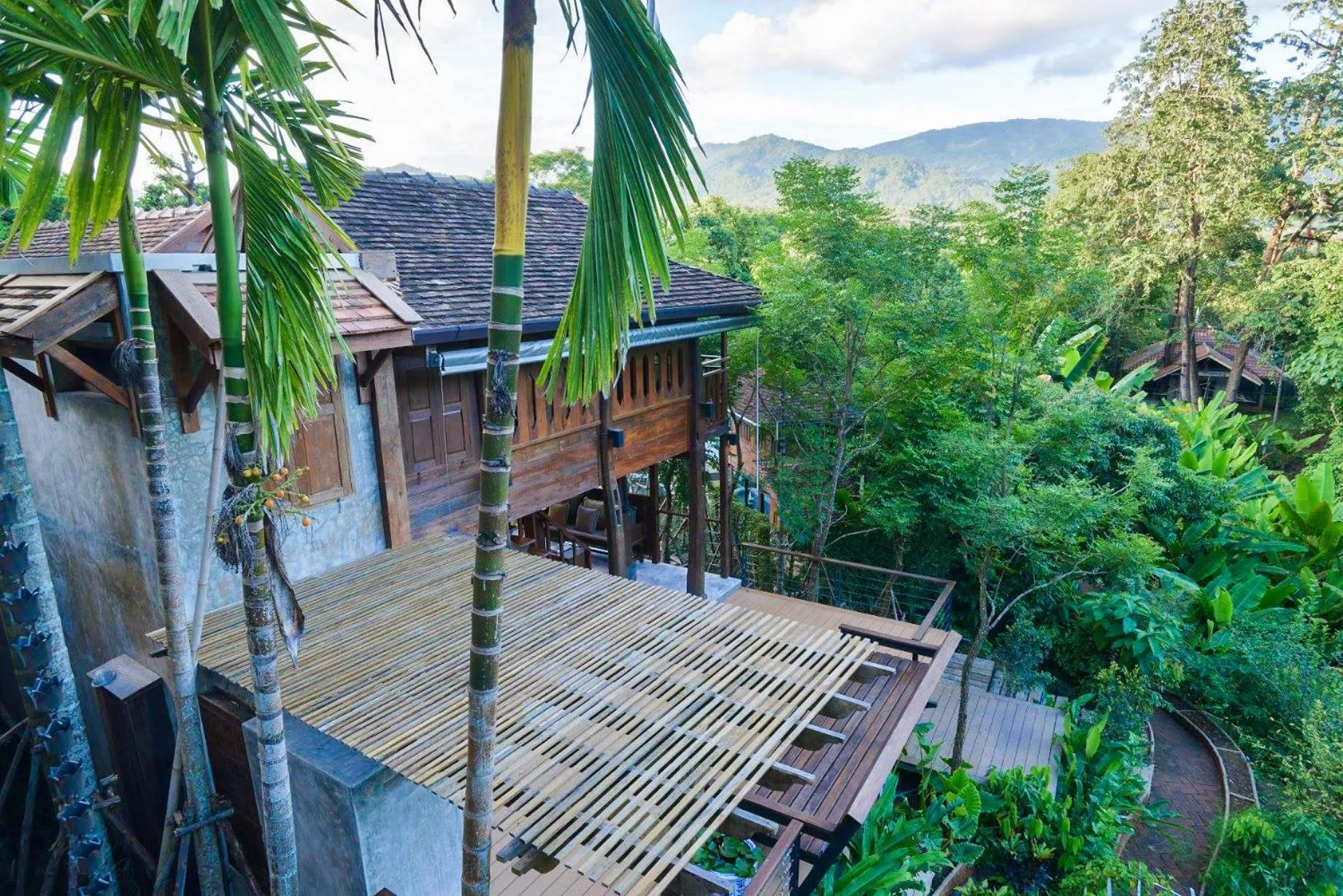 Natural landscape in Chantra Khiri Chalet Chiang Mai